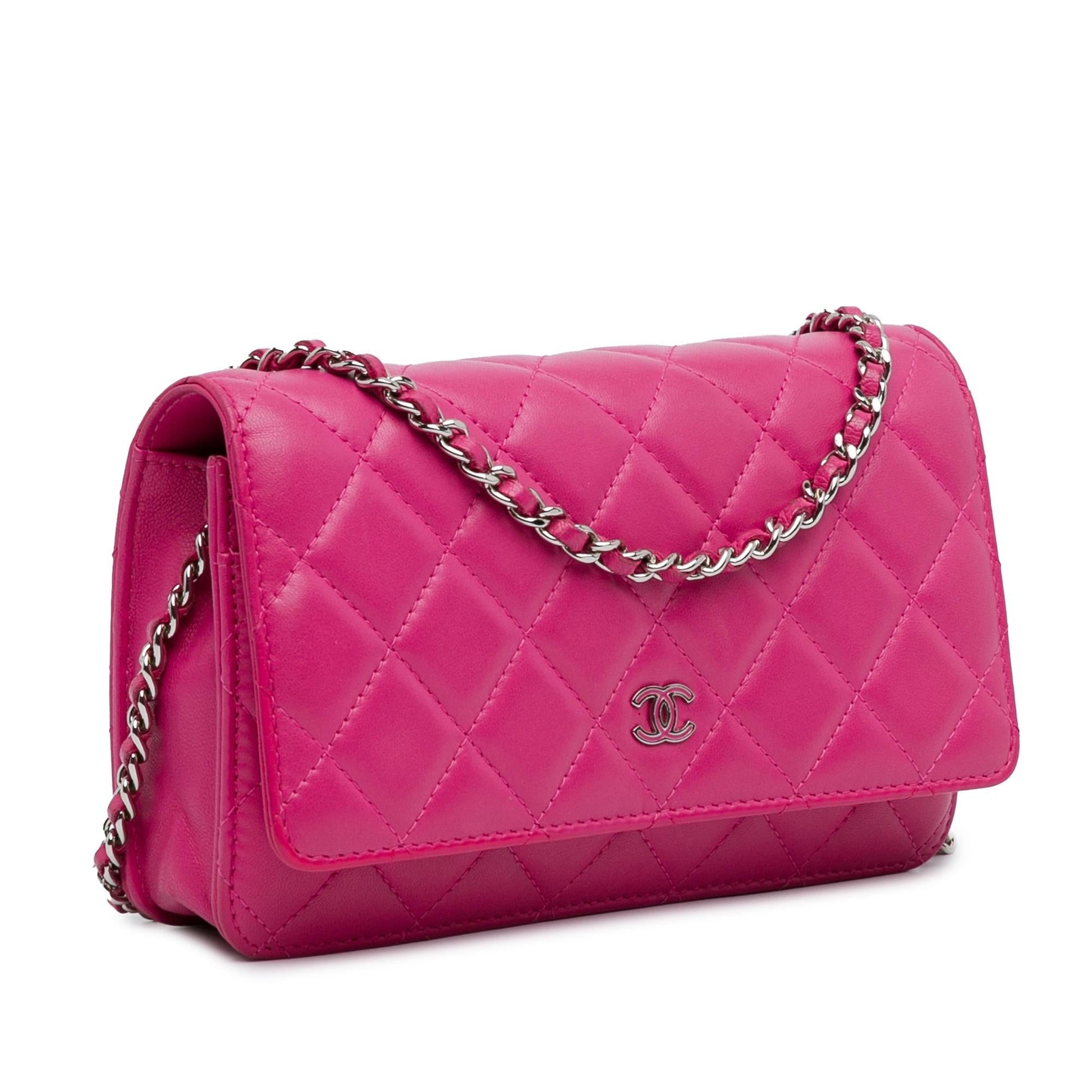 Chanel CC Quilted Lambskin On SHG-CEhNf2 Wallet Case