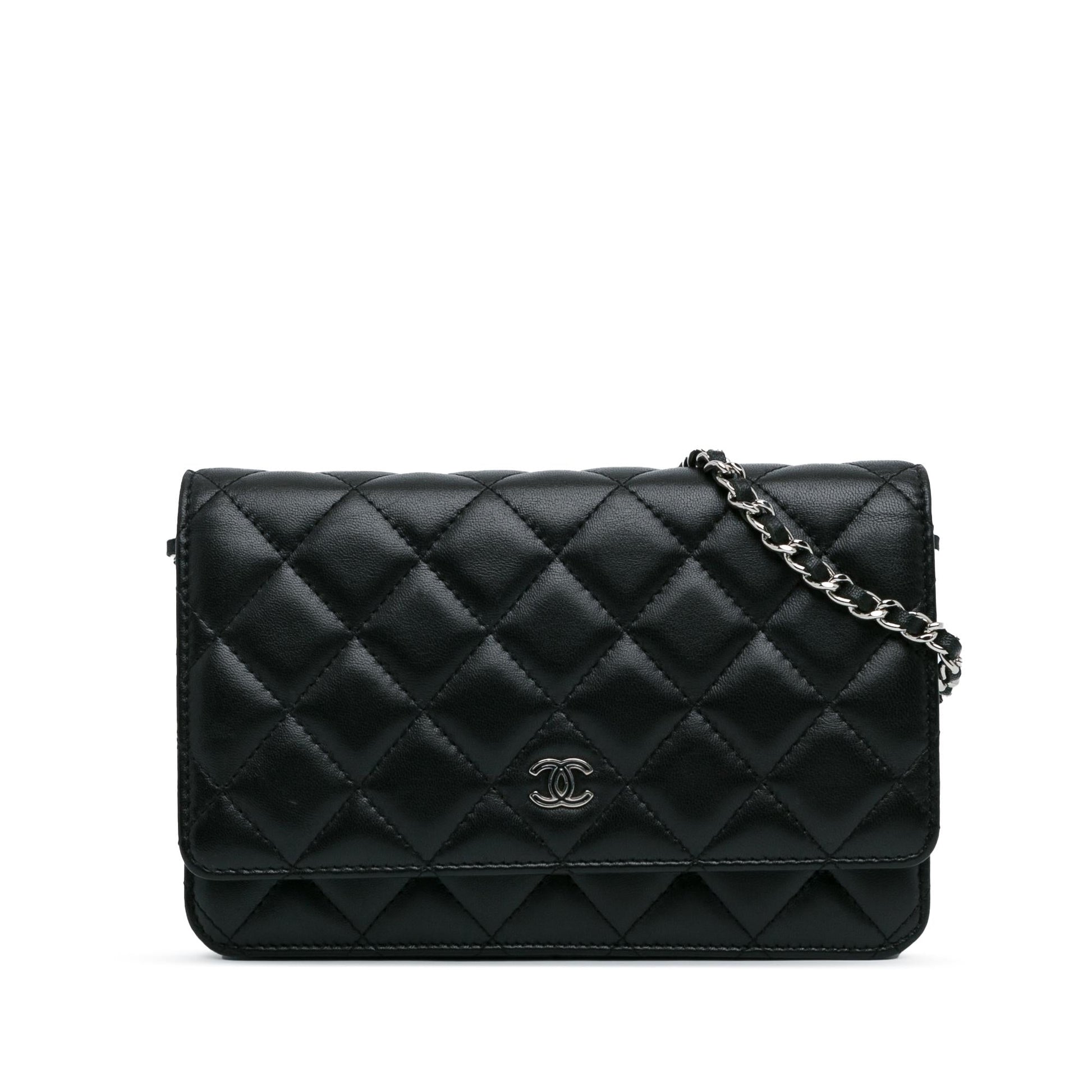 Chanel CC Quilted Lambskin On SHG-FJ9bzv Wallet Case