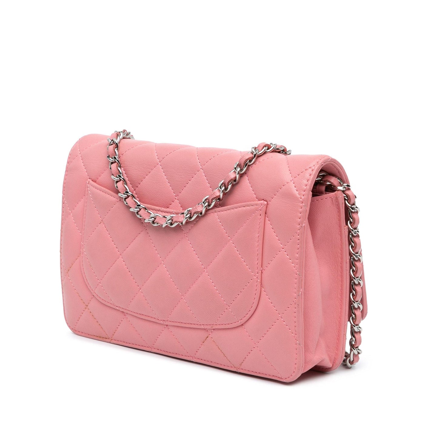 Chanel CC Quilted Lambskin On SHG-QKPR3a Wallet Case