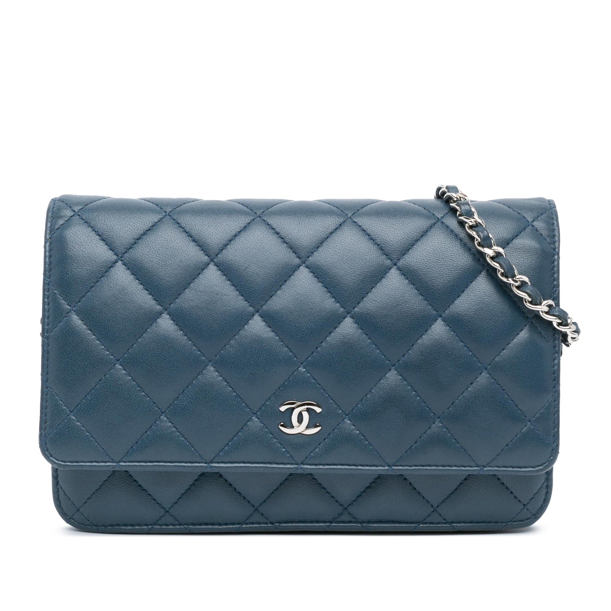 Chanel CC Quilted Lambskin On SHG-xnrl3V Wallet Case