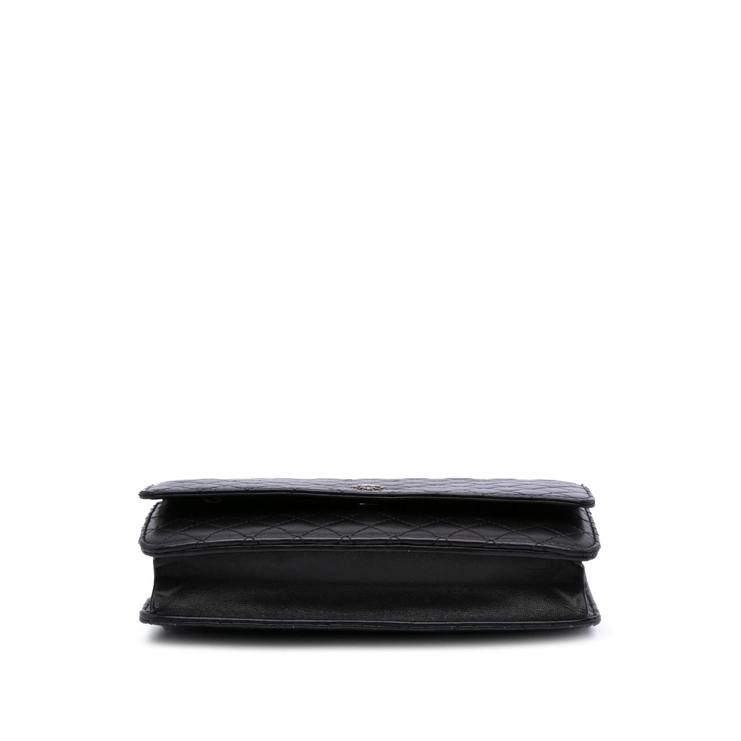 Chanel CC Quilted Lambskin On Wallet Case Chain 2