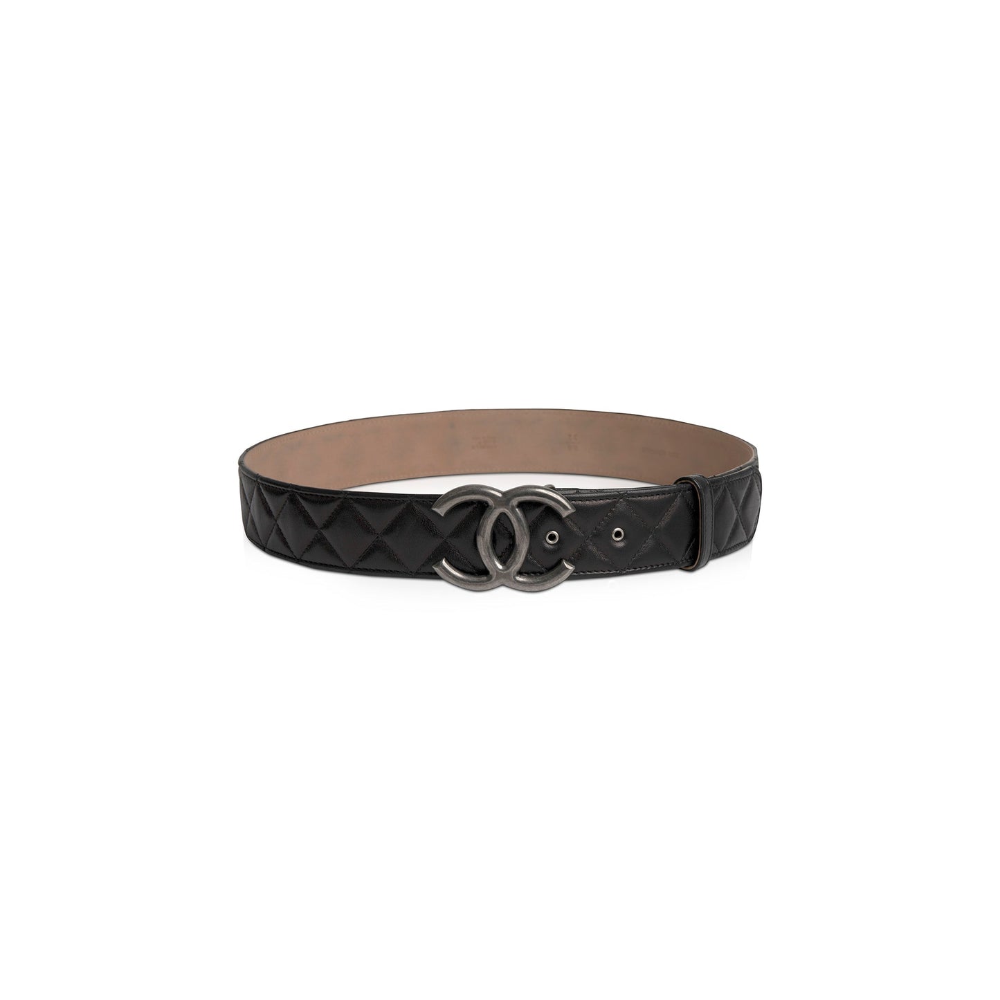 Chanel CC Quilted Belt Leather
