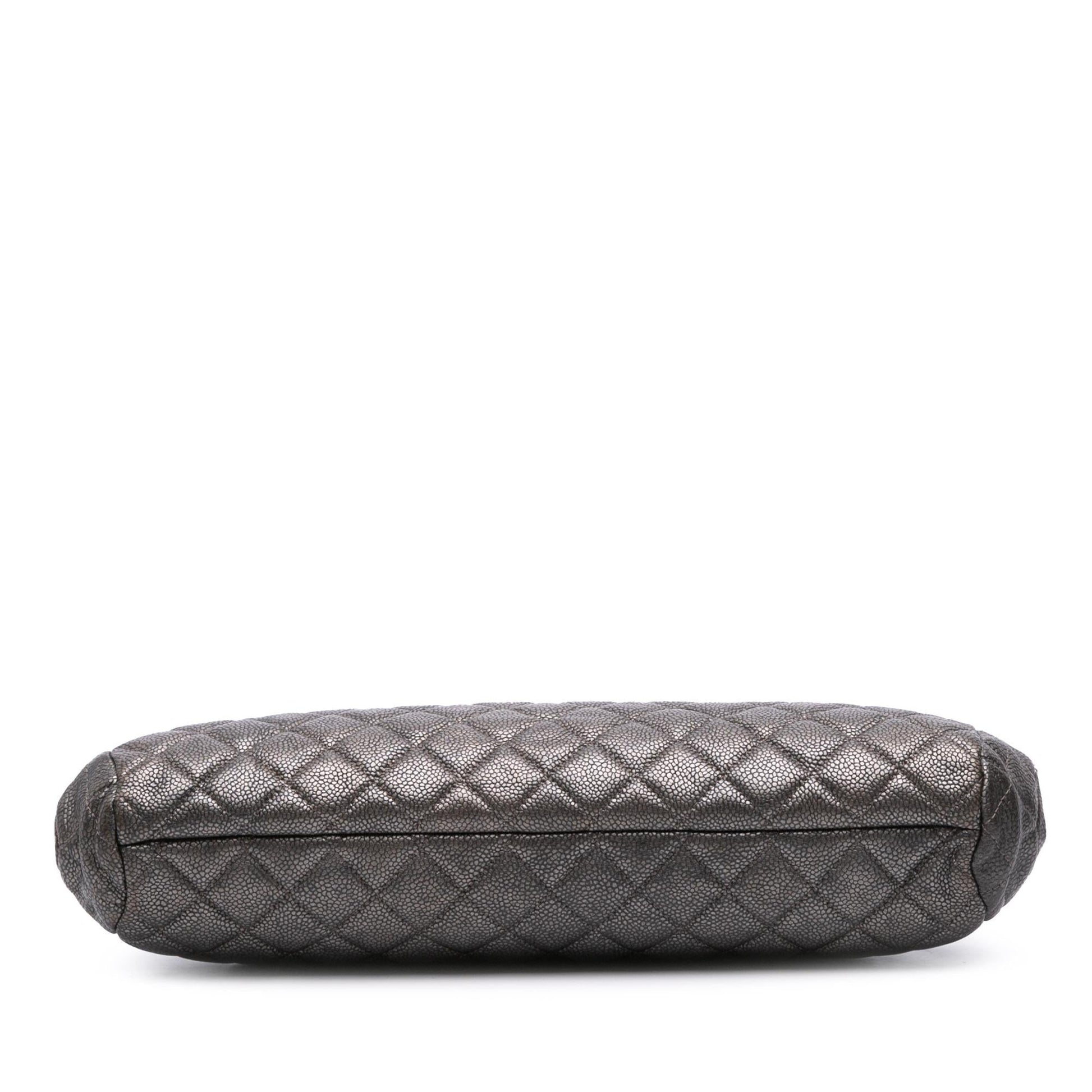Chanel CC Quilted Clutch Bag
