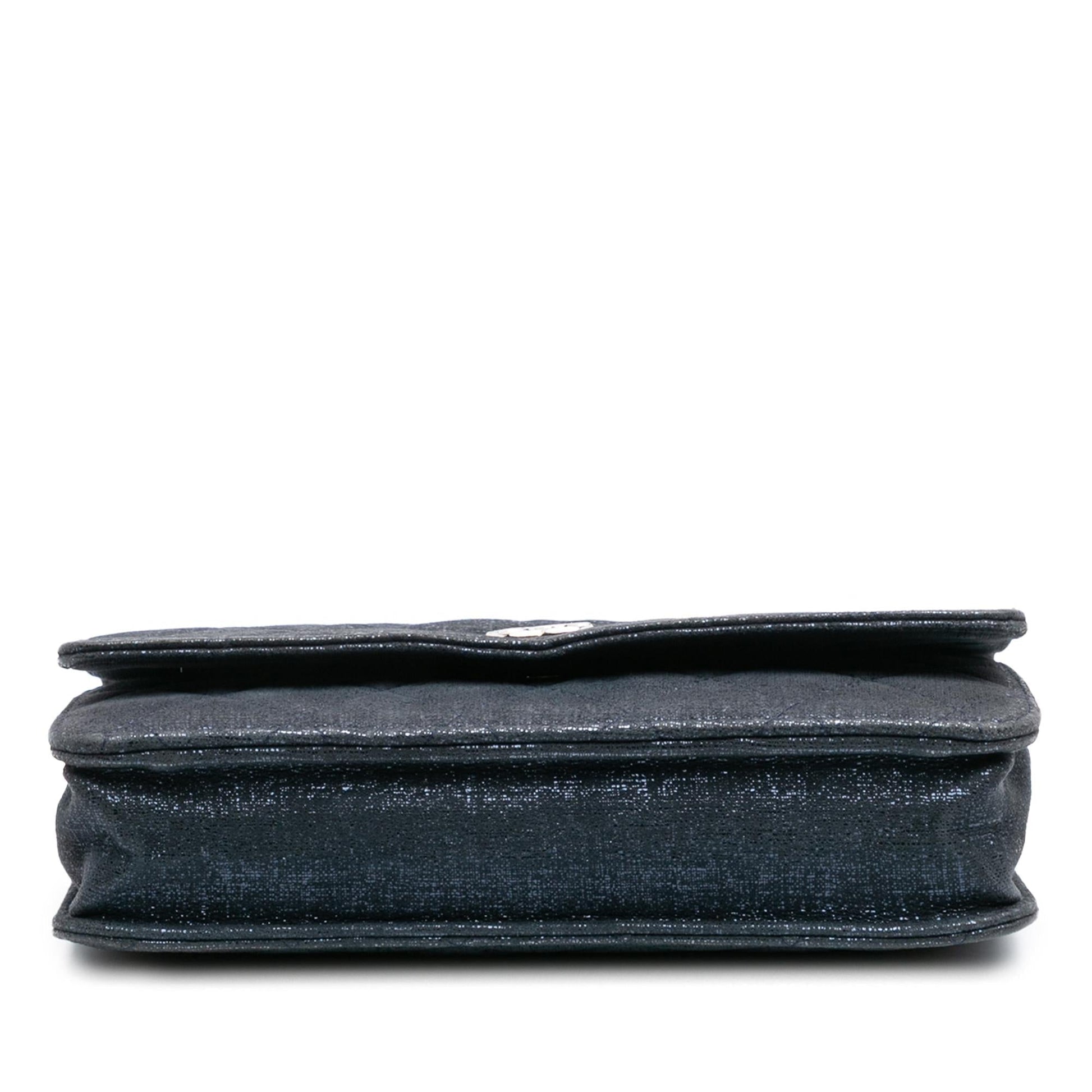 Chanel CC Quilted Wallet Case