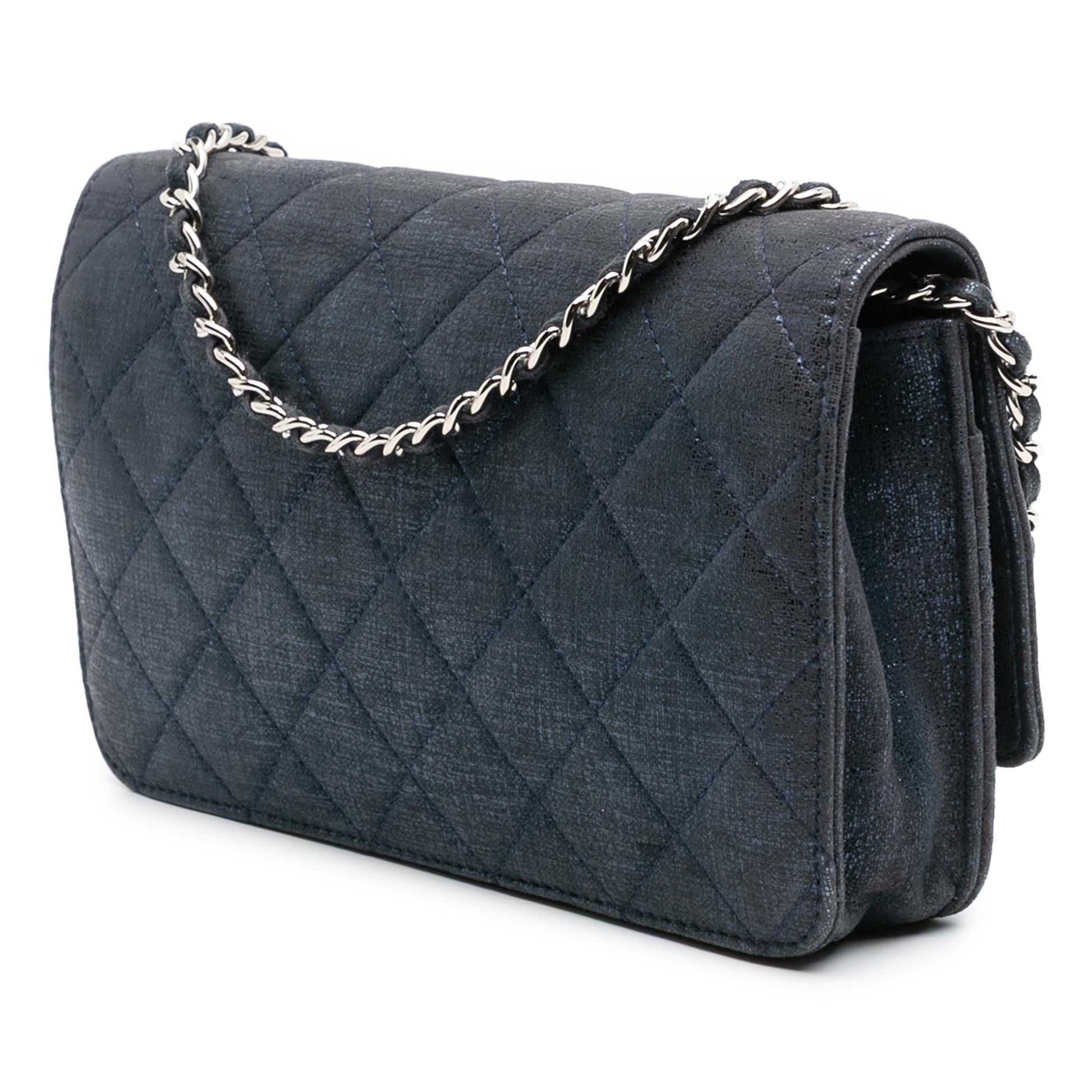 Chanel CC Quilted Wallet Case