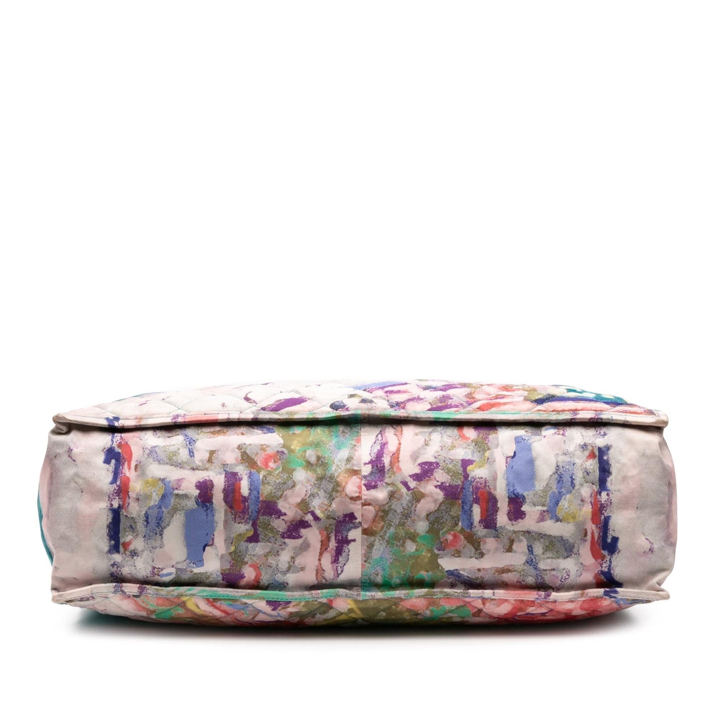 Chanel CC Quilted Nylon Graffiti Watercolour Shopping Tote Bag
