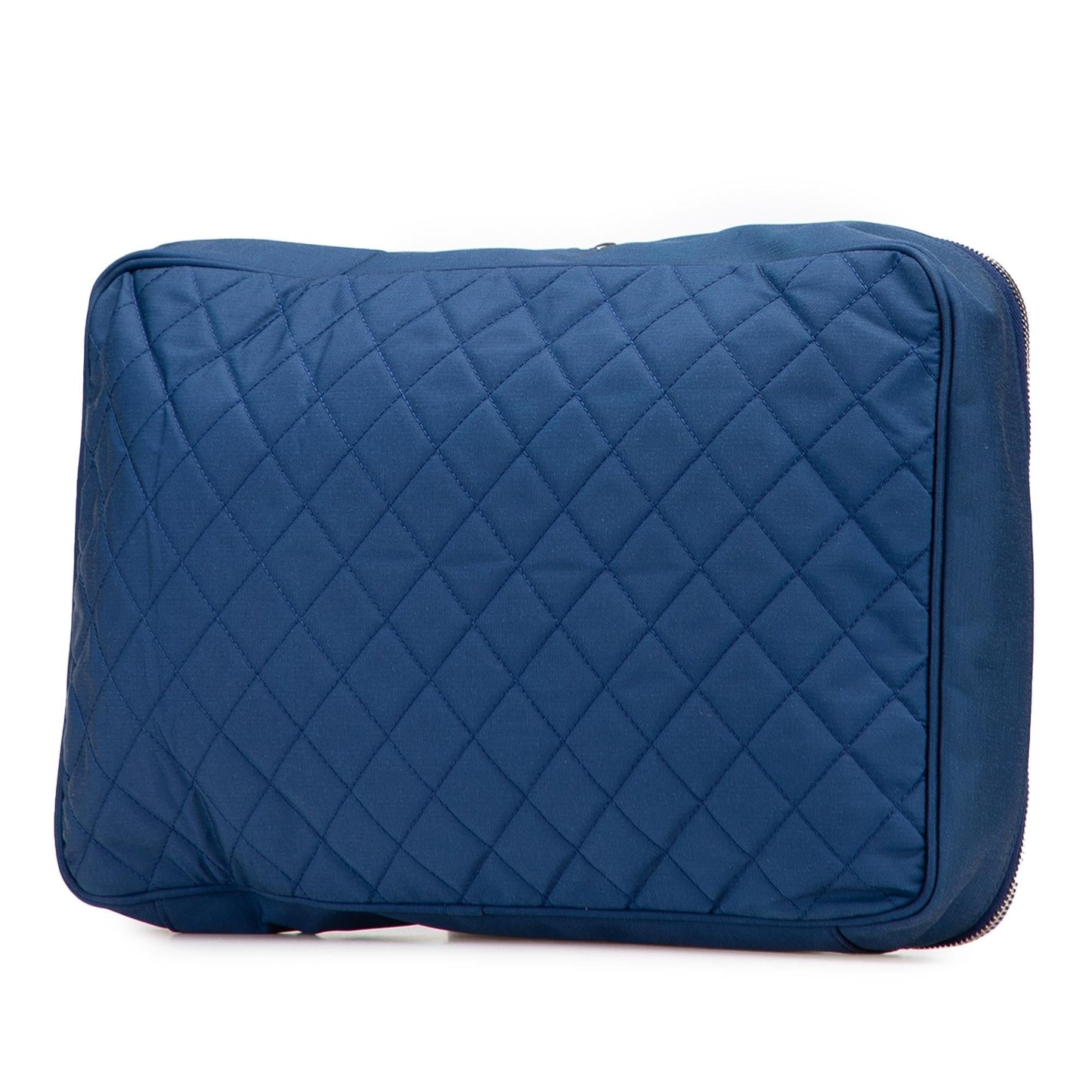 Chanel CC Quilted Nylon Laptop Handbag
