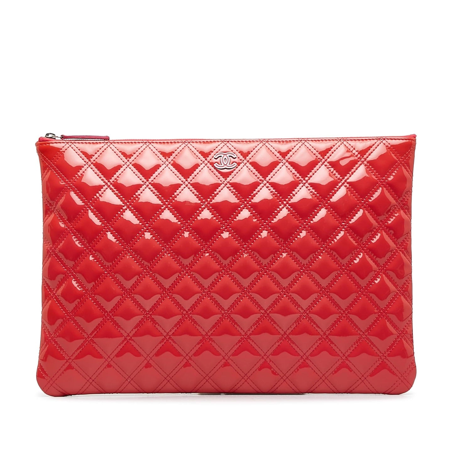 Chanel CC Quilted Patent O SHG-b3vxmg Leather Handbag