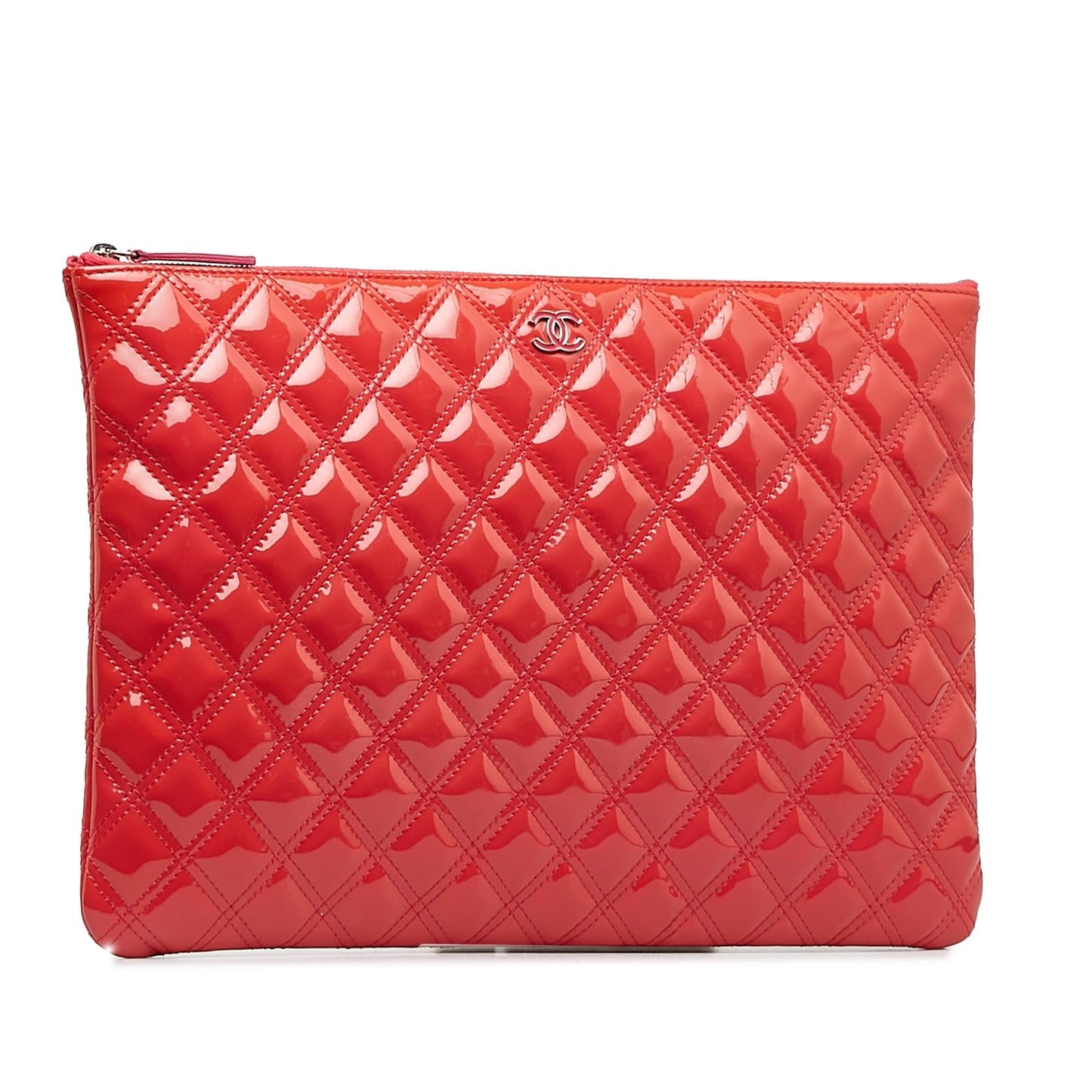 Chanel CC Quilted Patent O SHG-b3vxmg Leather Handbag