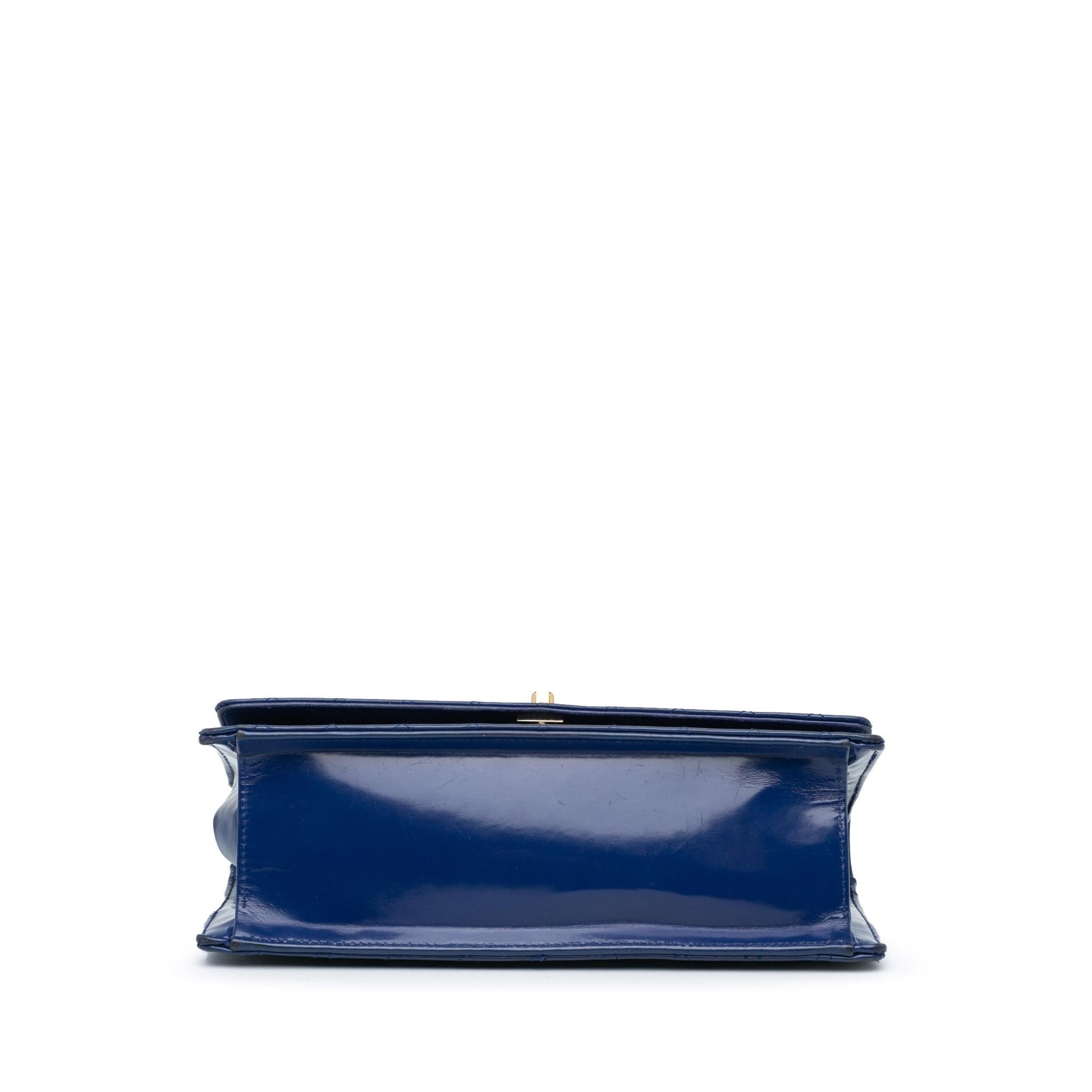 Chanel CC Quilted Patent Long Flap SHG-WftxAP Handbag
