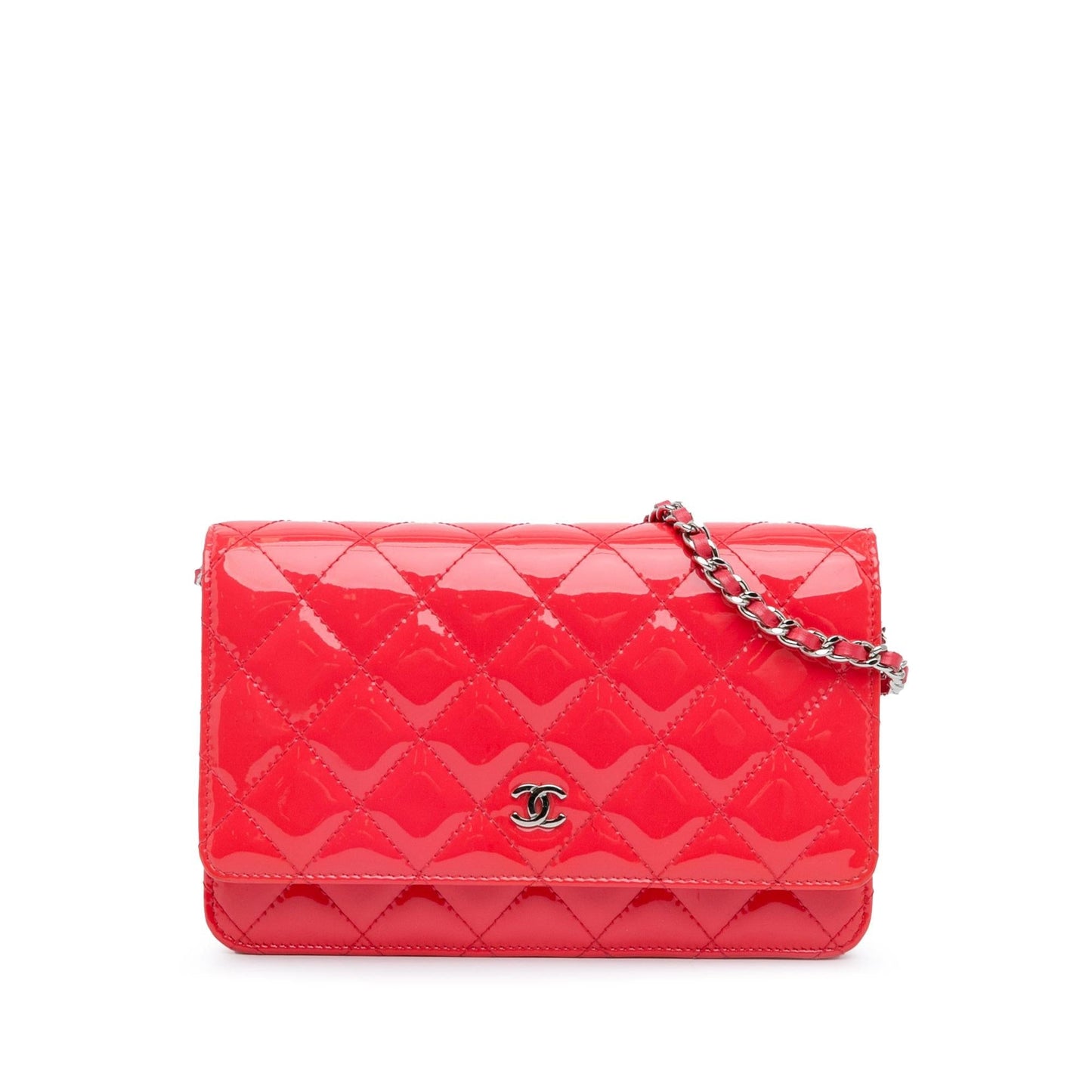 Chanel CC Quilted Patent on SHG-JFP2pp Wallet Case