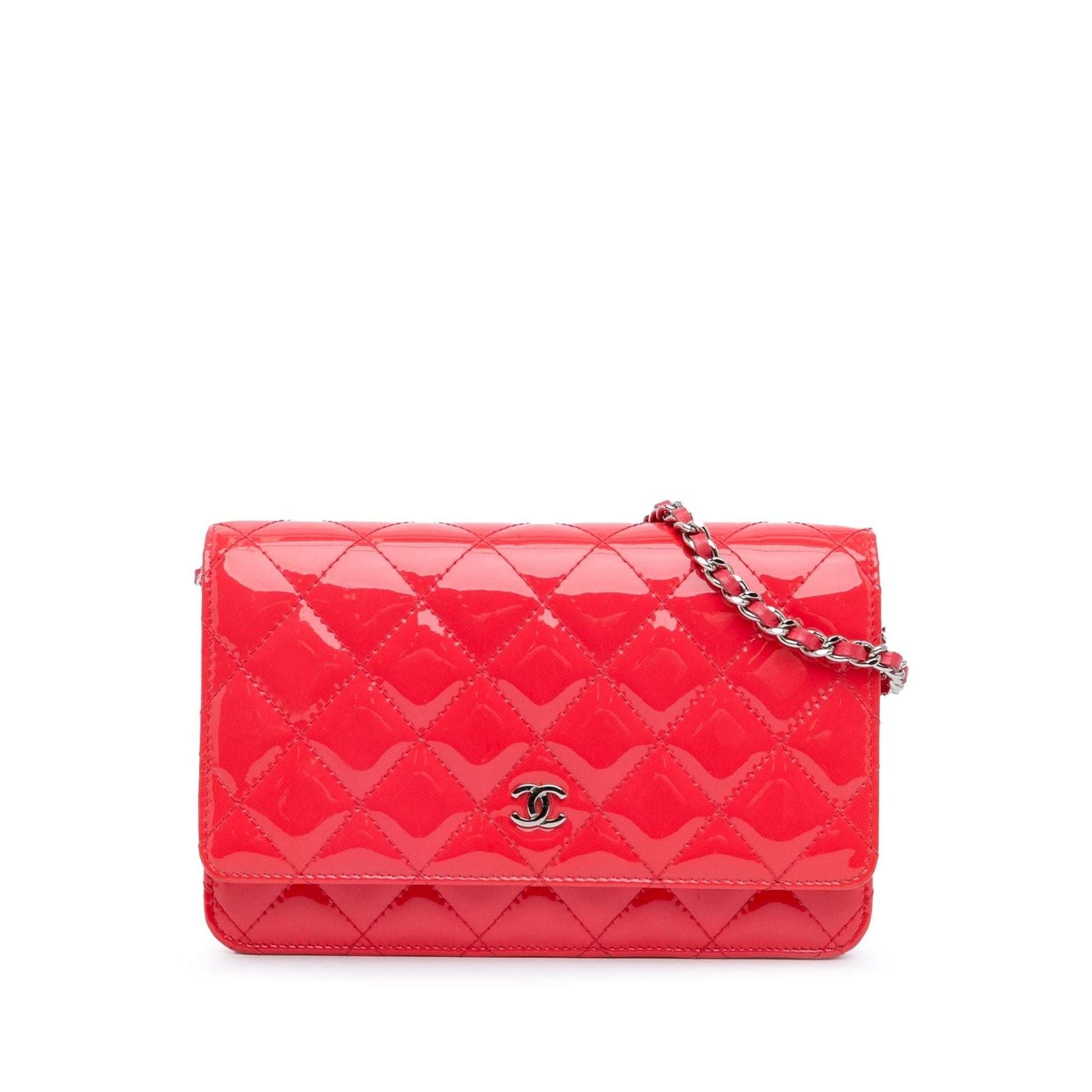 Chanel CC Quilted Patent on SHG-JFP2pp Wallet Case