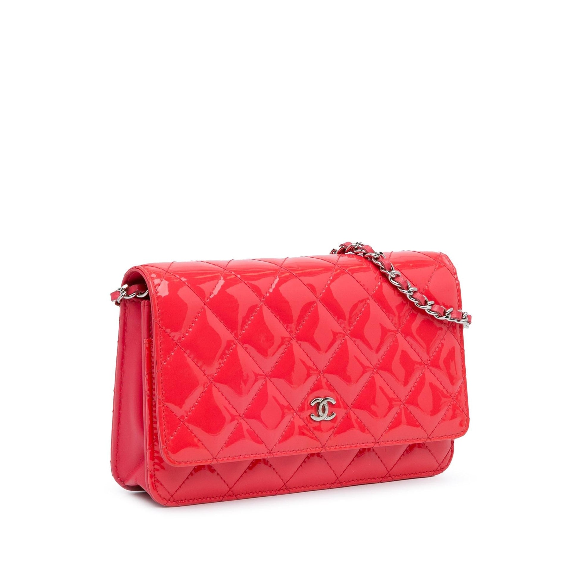 Chanel CC Quilted Patent on SHG-JFP2pp Wallet Case