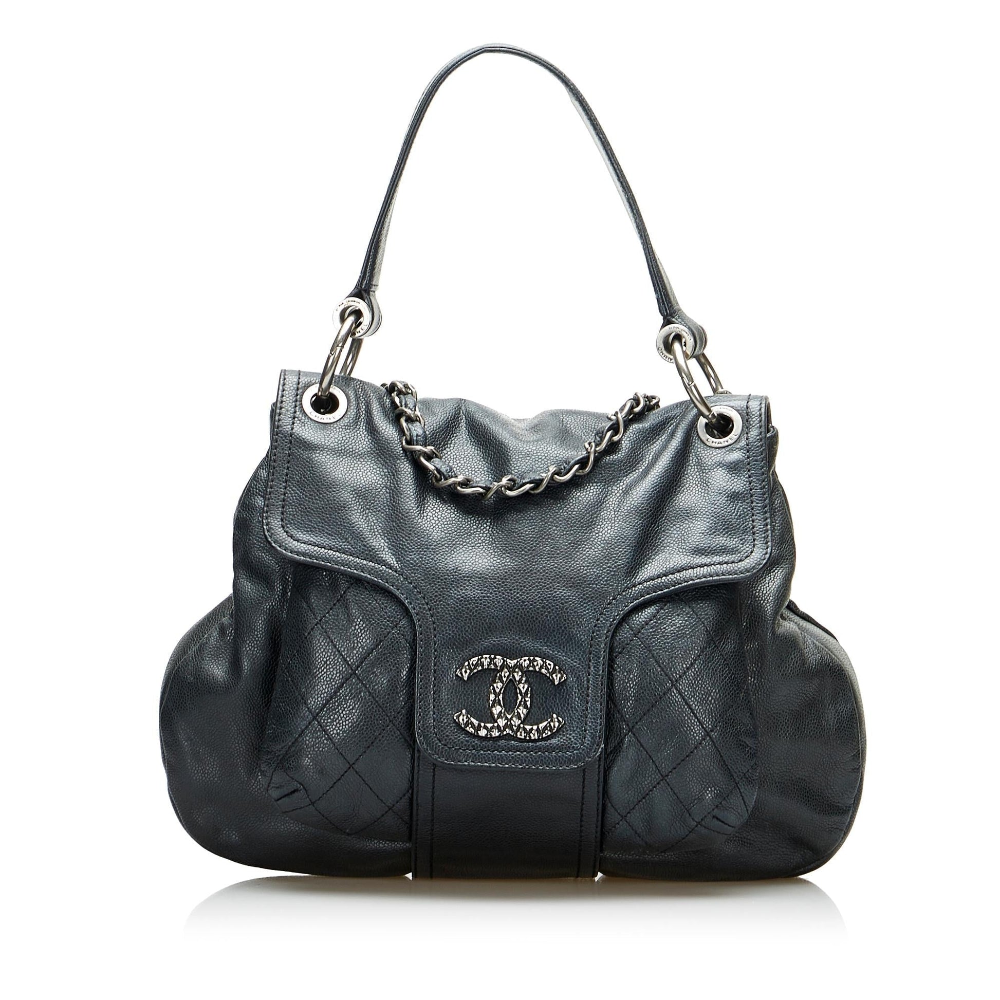 Chanel CC Rider Flap Satchel SHG-I5sCSw Satchel Bag