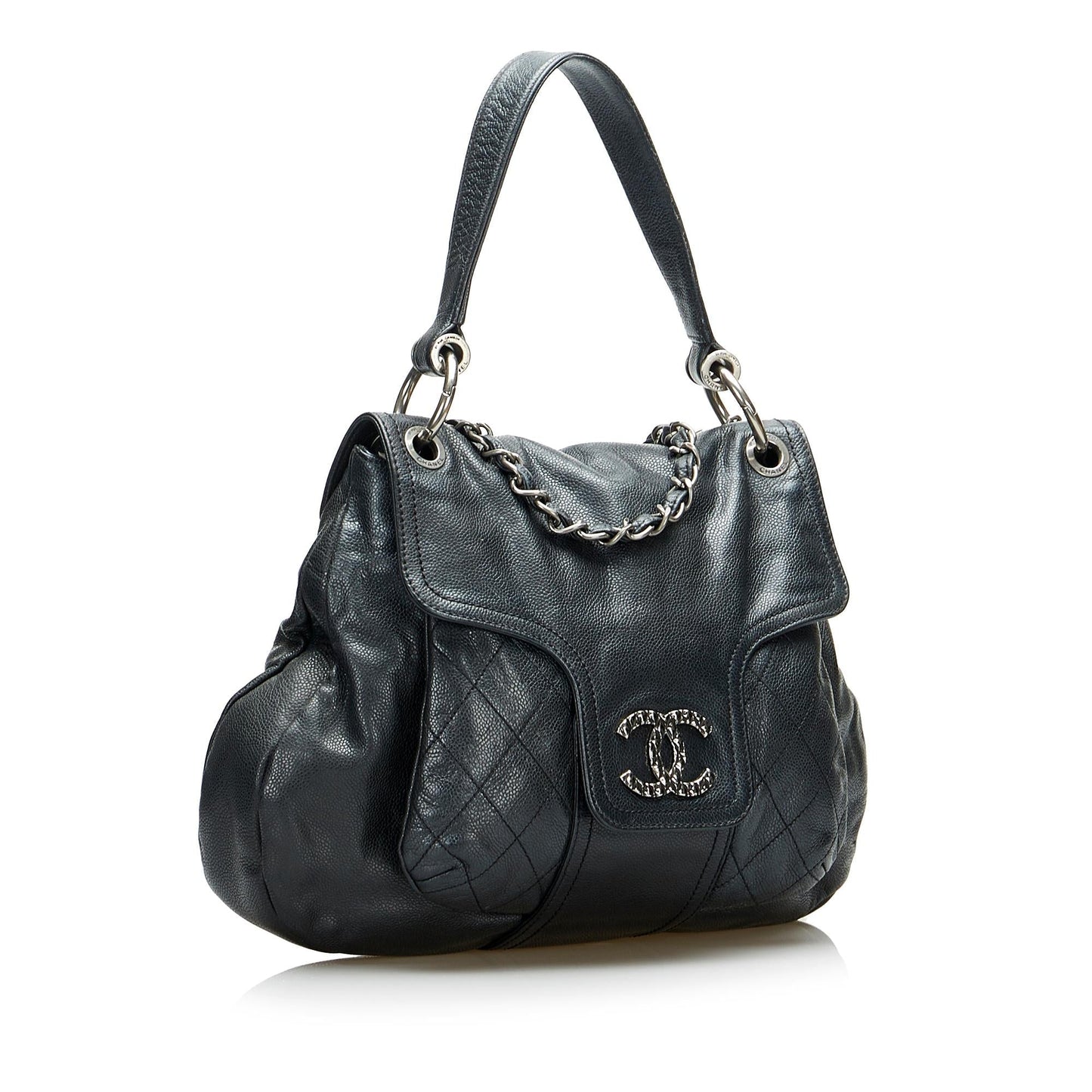 Chanel CC Rider Flap Satchel SHG-I5sCSw Satchel Bag