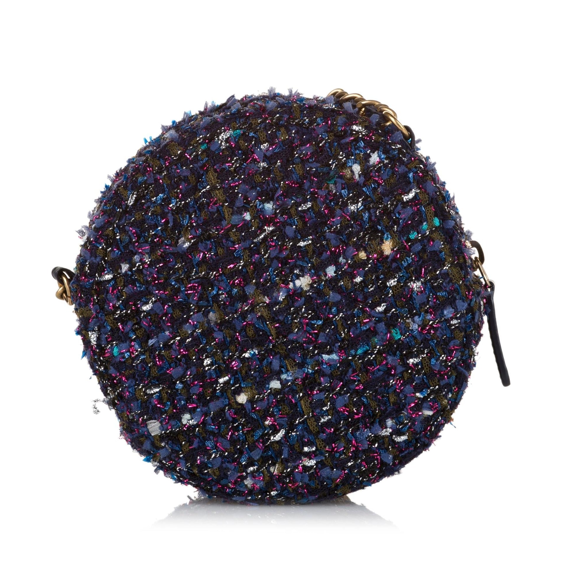 Chanel CC Round Tweed SHG-HyzfFk Crossbody Bag