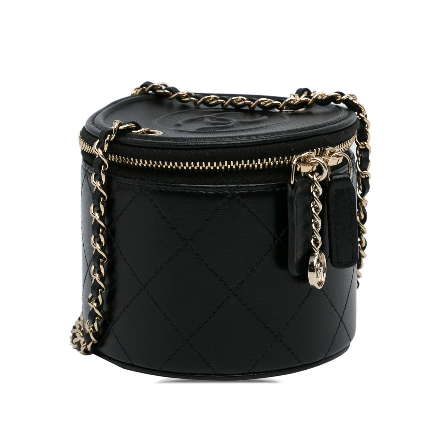 Chanel CC Round Vanity Handbag