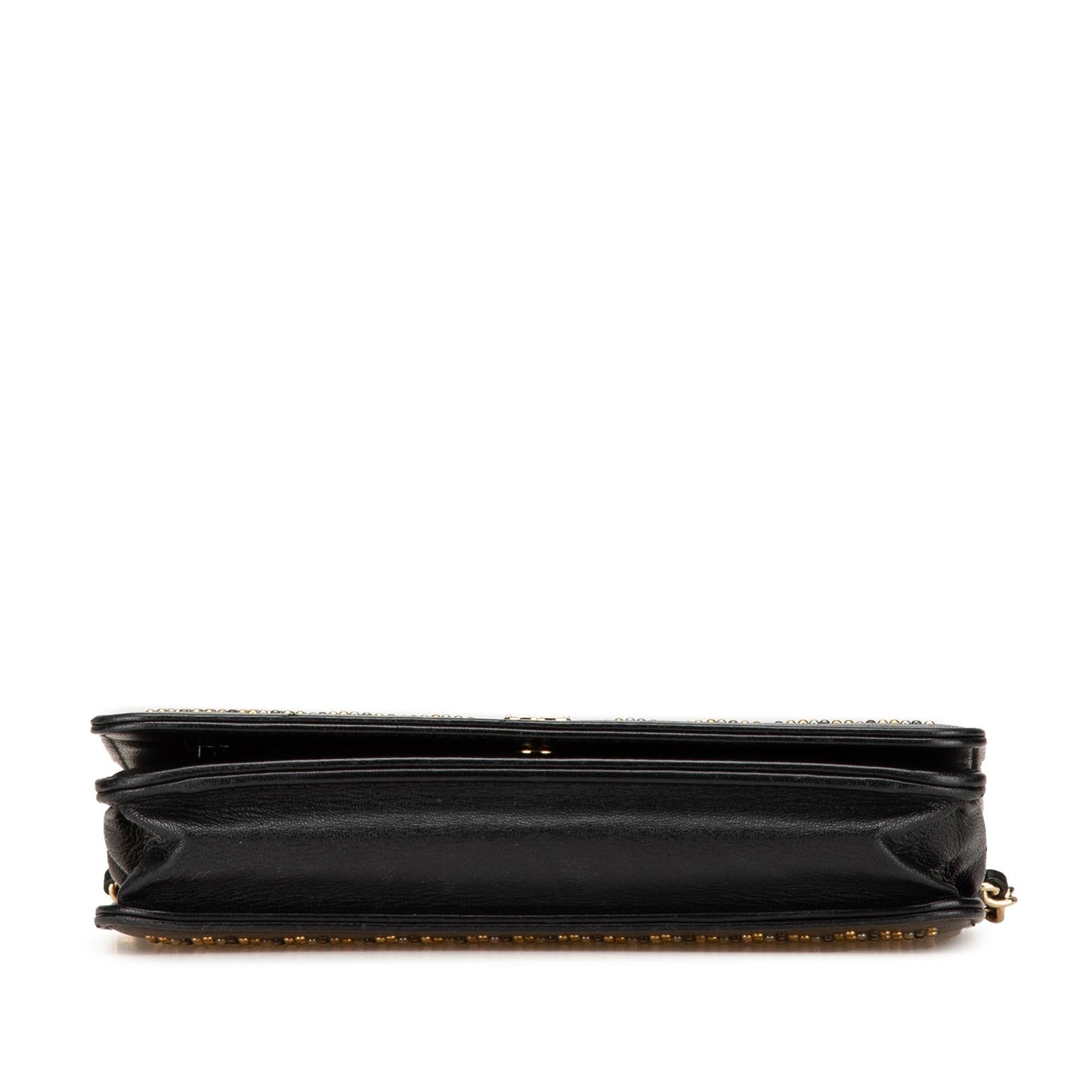 Chanel CC Studded Lambskin on Wallet Case Chain 1
