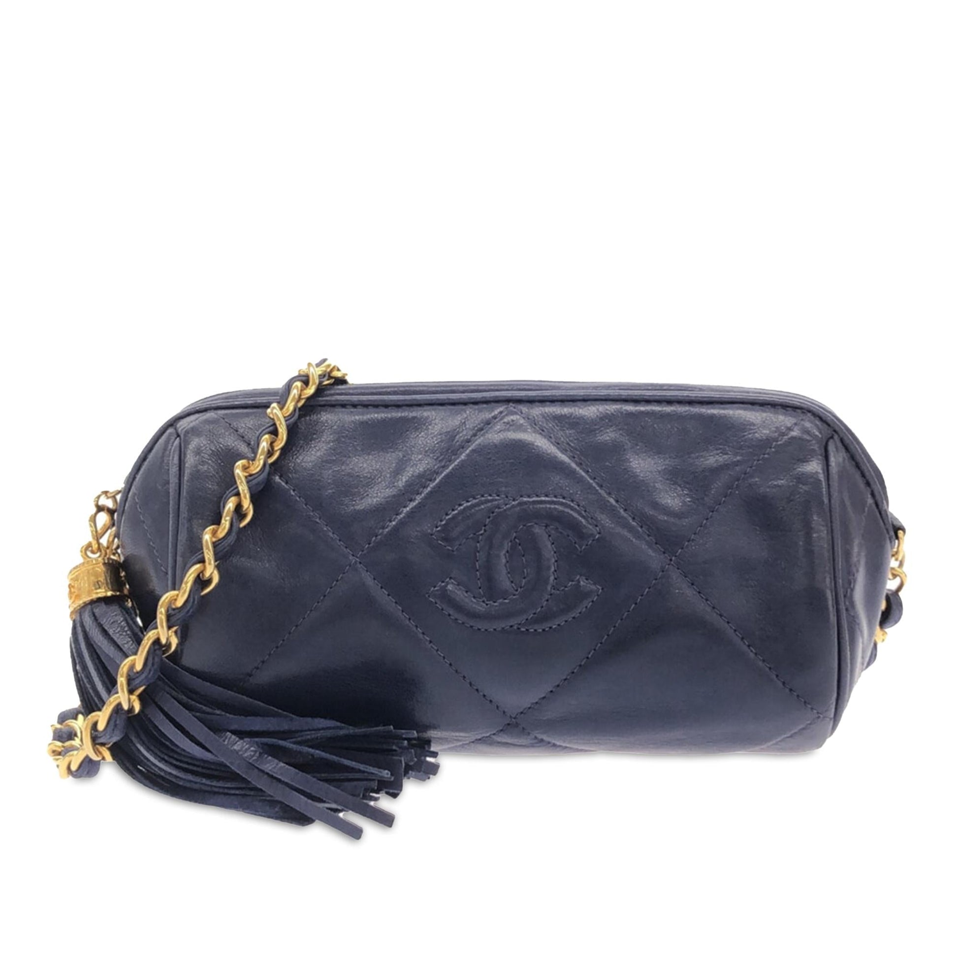 Chanel CC Tassel Lambskin SHG-DJNDFs Leather Shoulder Bag