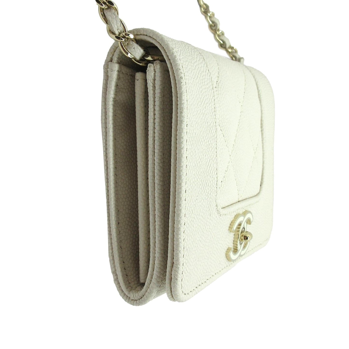 Chanel CC Timeless Caviar SHG Leather Crossbody Bag