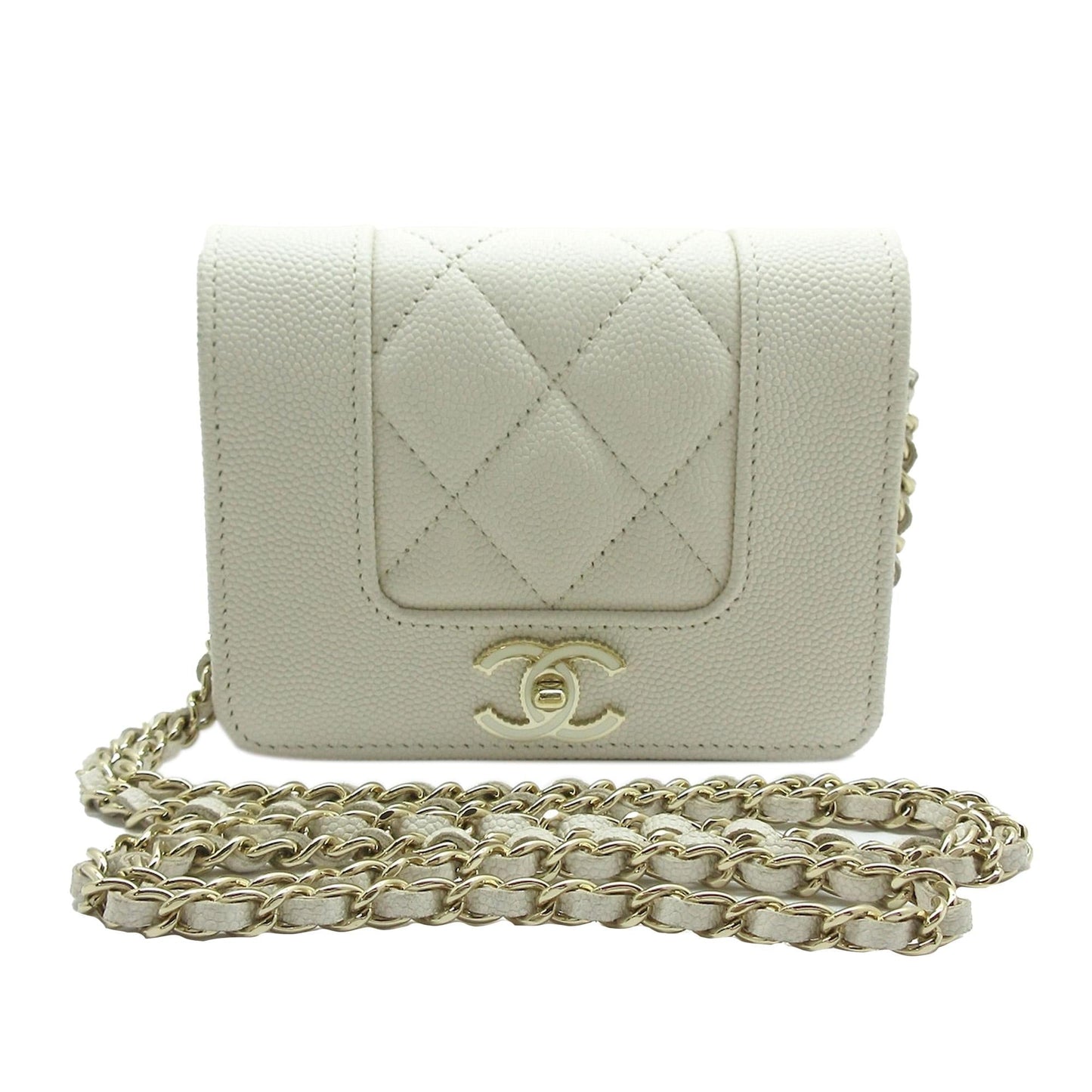 Chanel CC Timeless Caviar SHG Leather Crossbody Bag