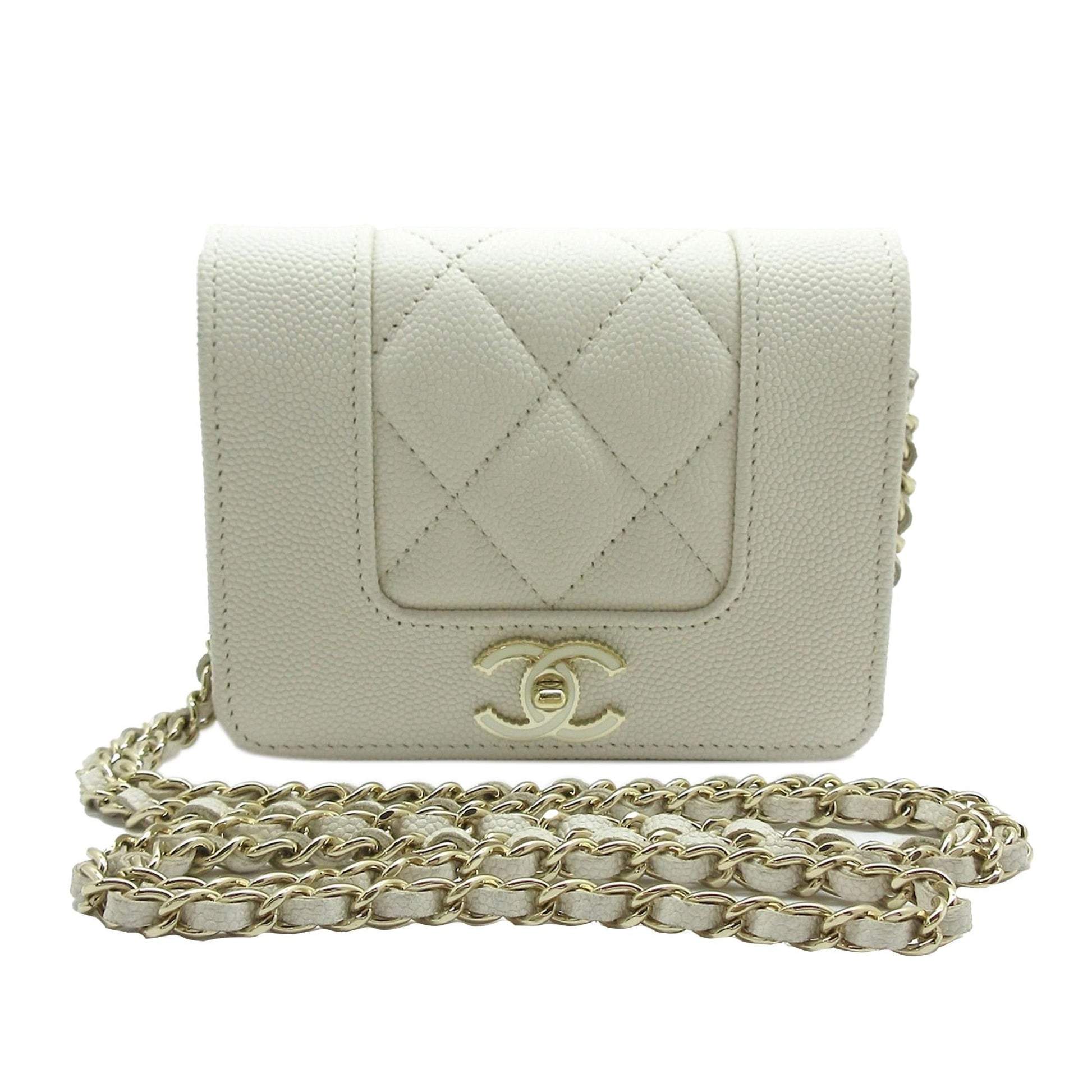 Chanel CC Timeless Caviar SHG Leather Crossbody Bag