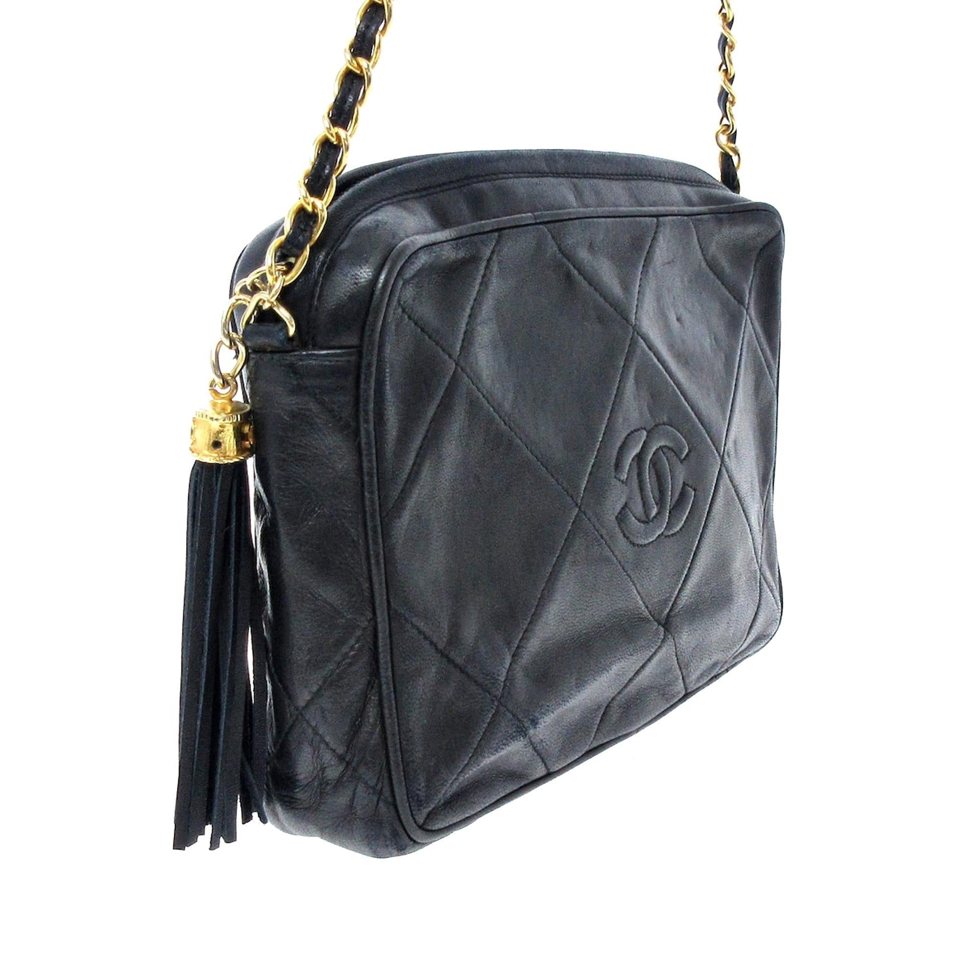Chanel CC Timeless Lambskin SHG Leather Crossbody Bag