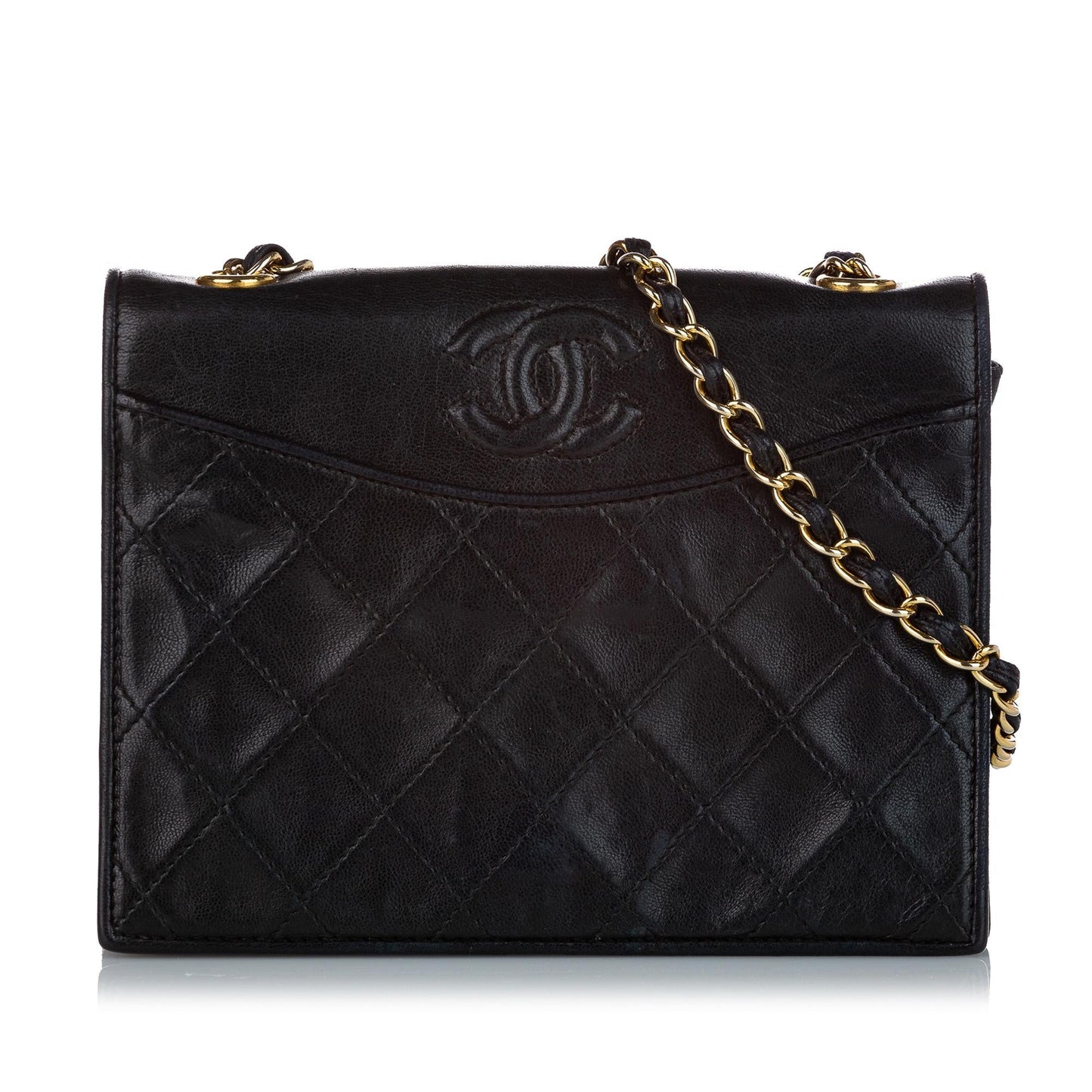 Chanel CC Timeless Lambskin SHG Leather Shoulder Bag