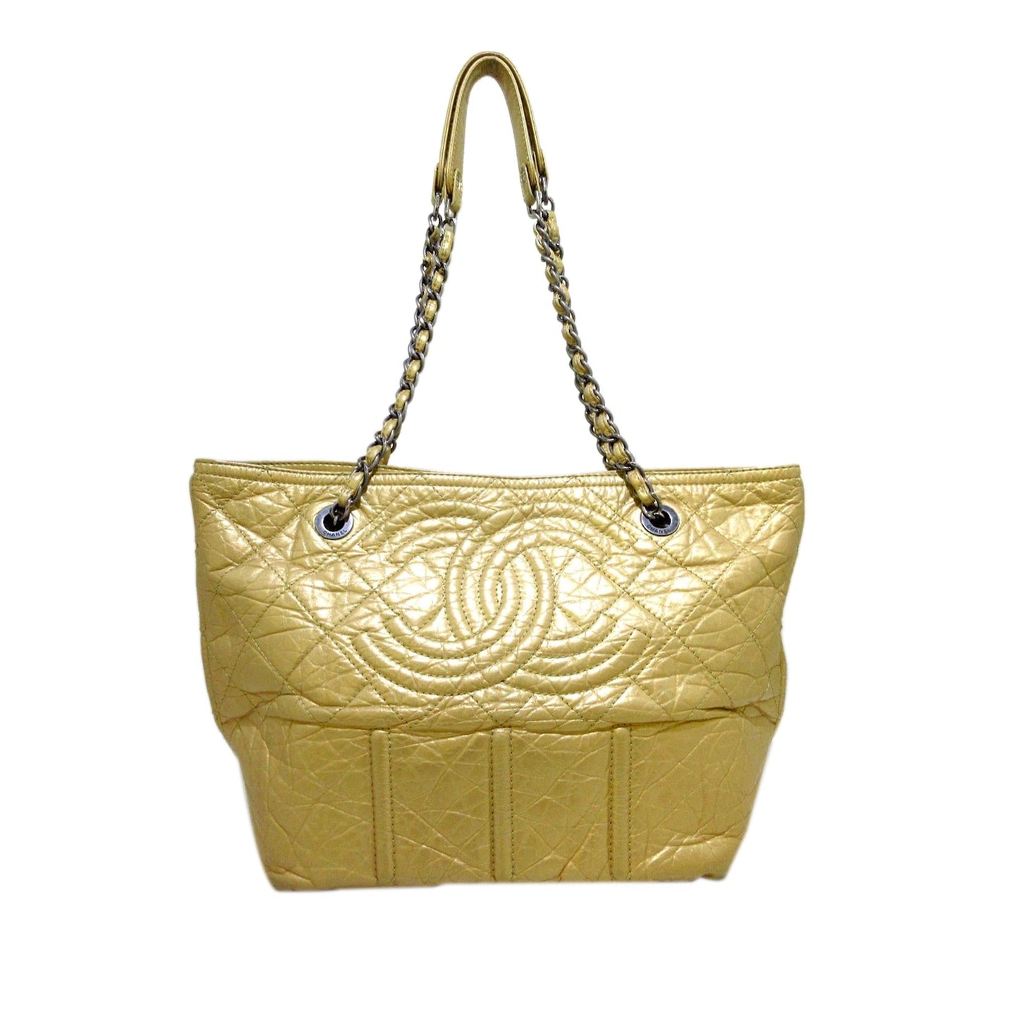 Chanel CC Timeless Lambskin SHG Leather Shoulder Bag Bag Shg