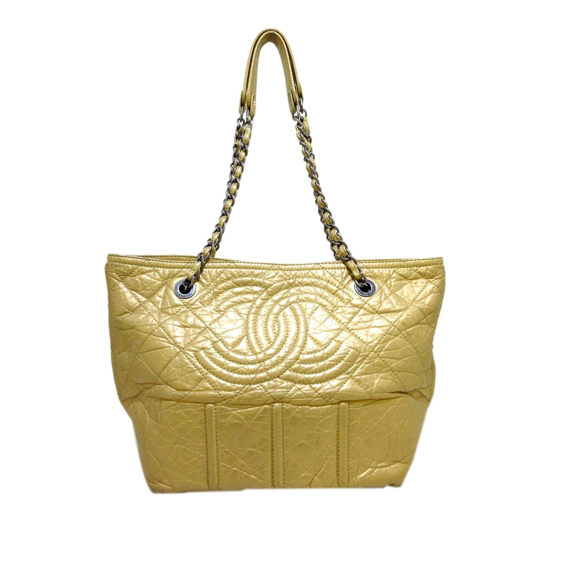 Chanel CC Timeless Lambskin SHG Leather Shoulder Bag Bag Shg
