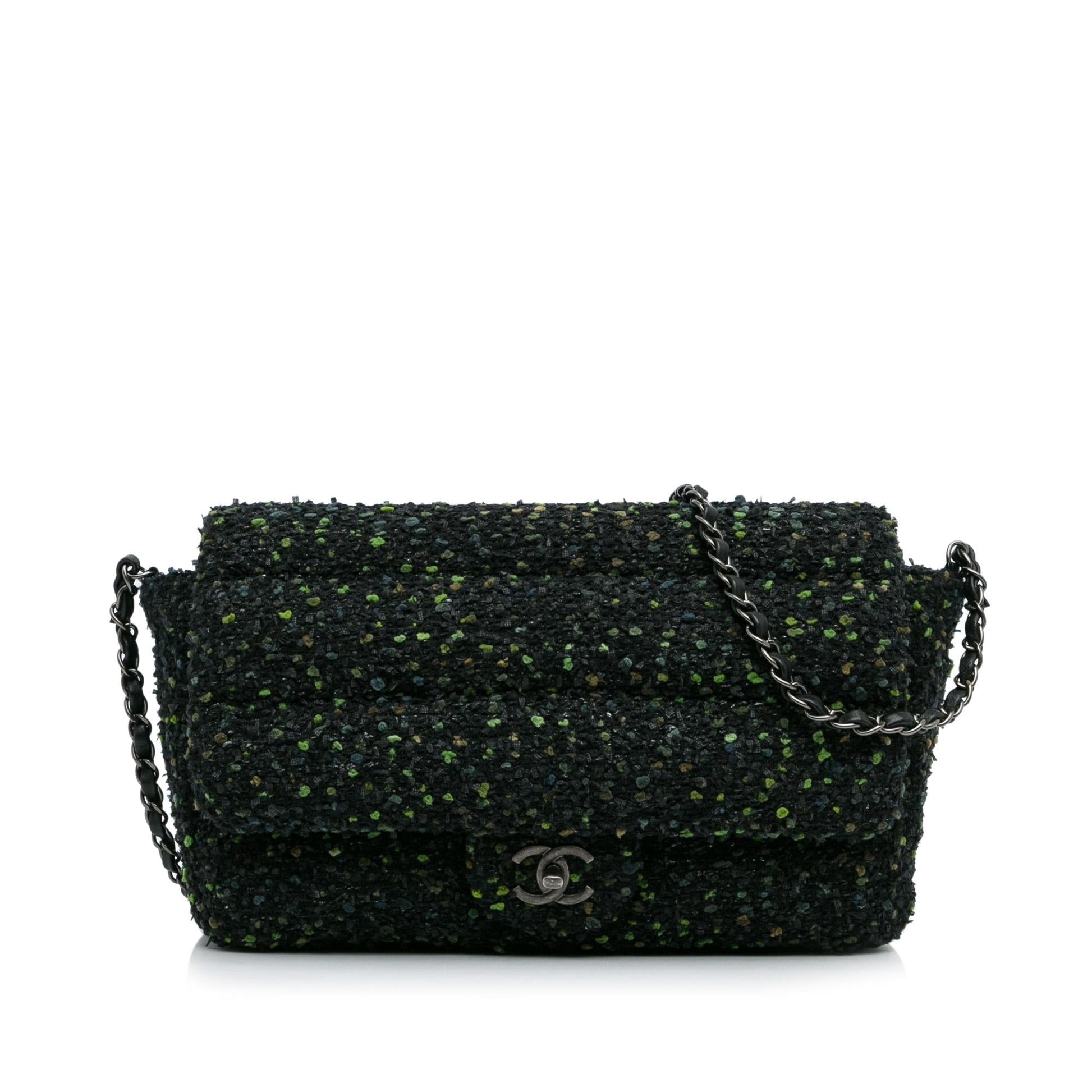 Chanel CC Tweed Flap SHG-l4FrFd Shoulder Bag