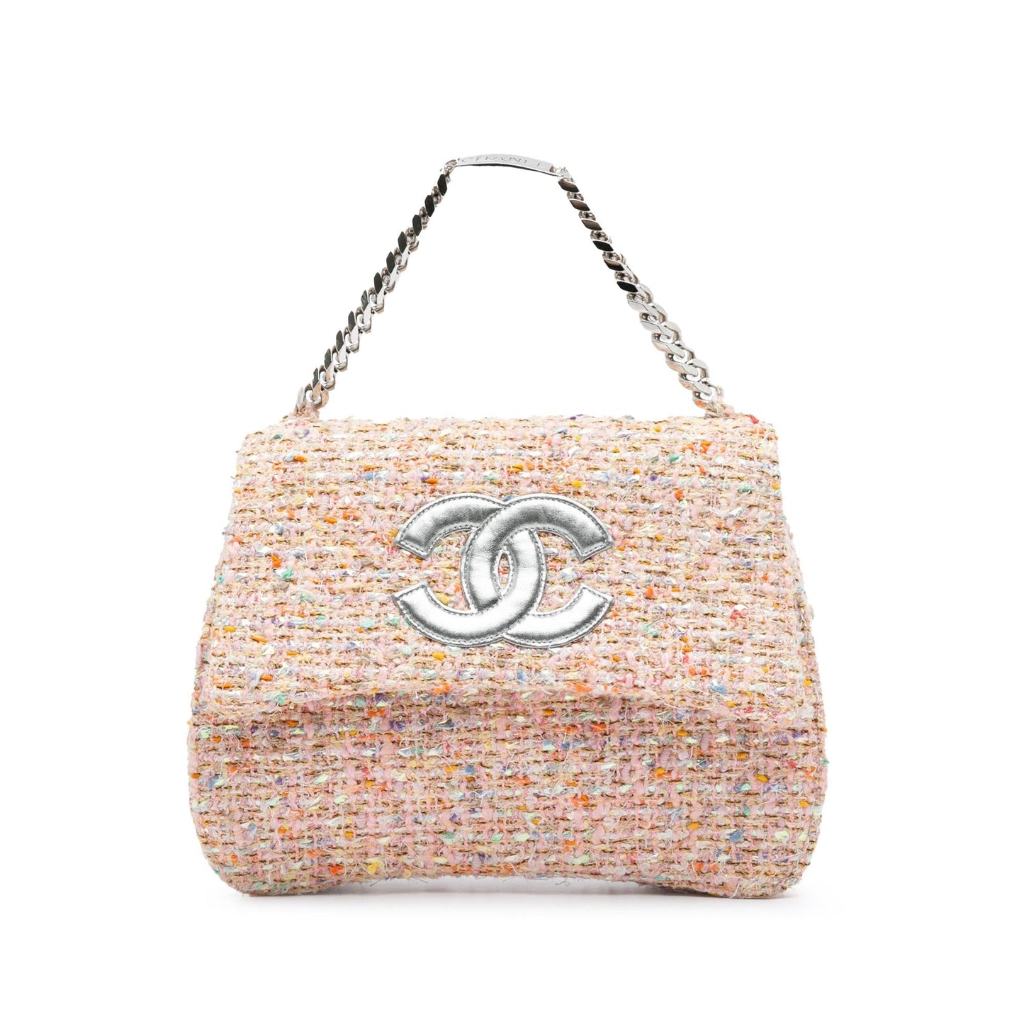 Chanel CC Tweed Flap SHG-LRSREN Handbag