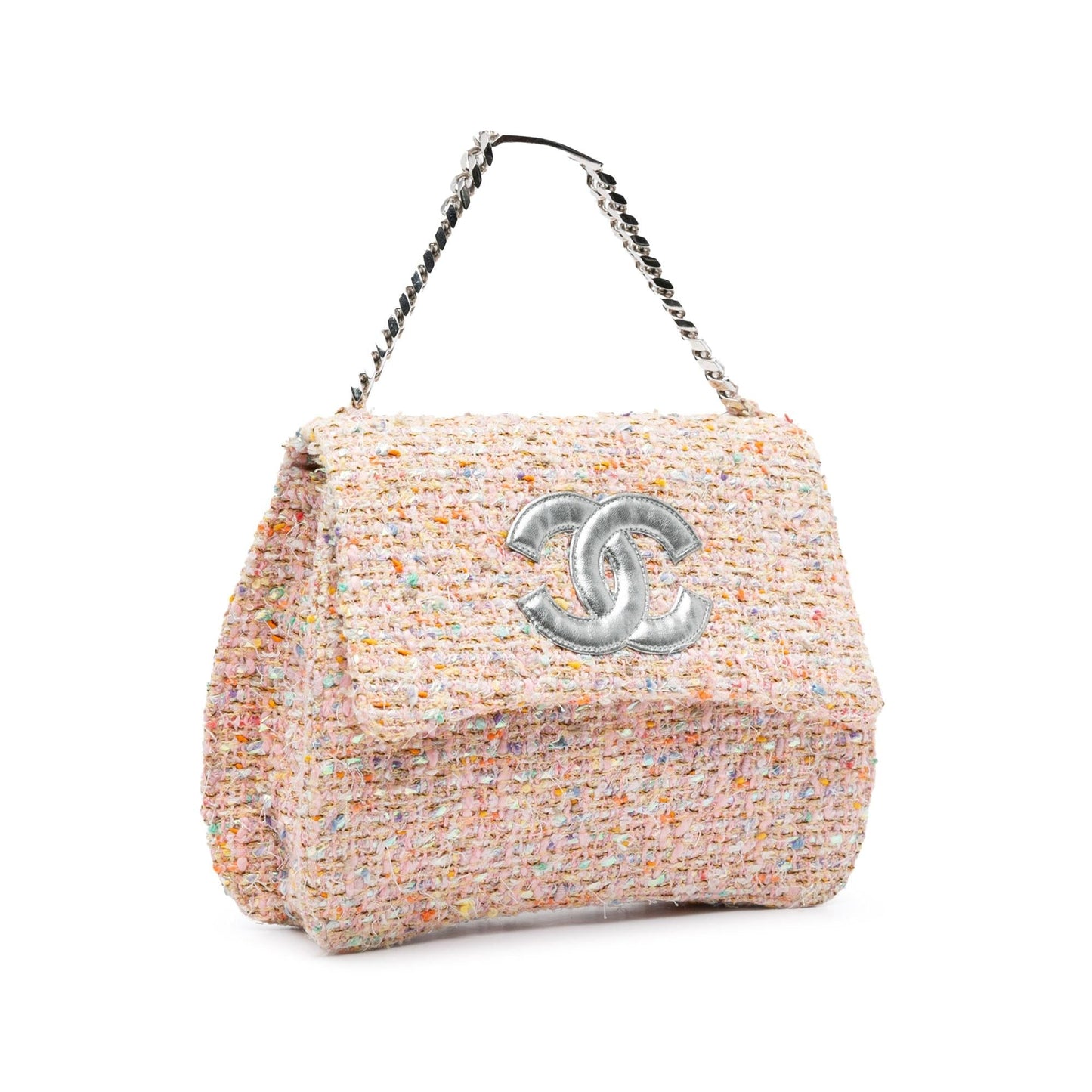Chanel CC Tweed Flap SHG-LRSREN Handbag