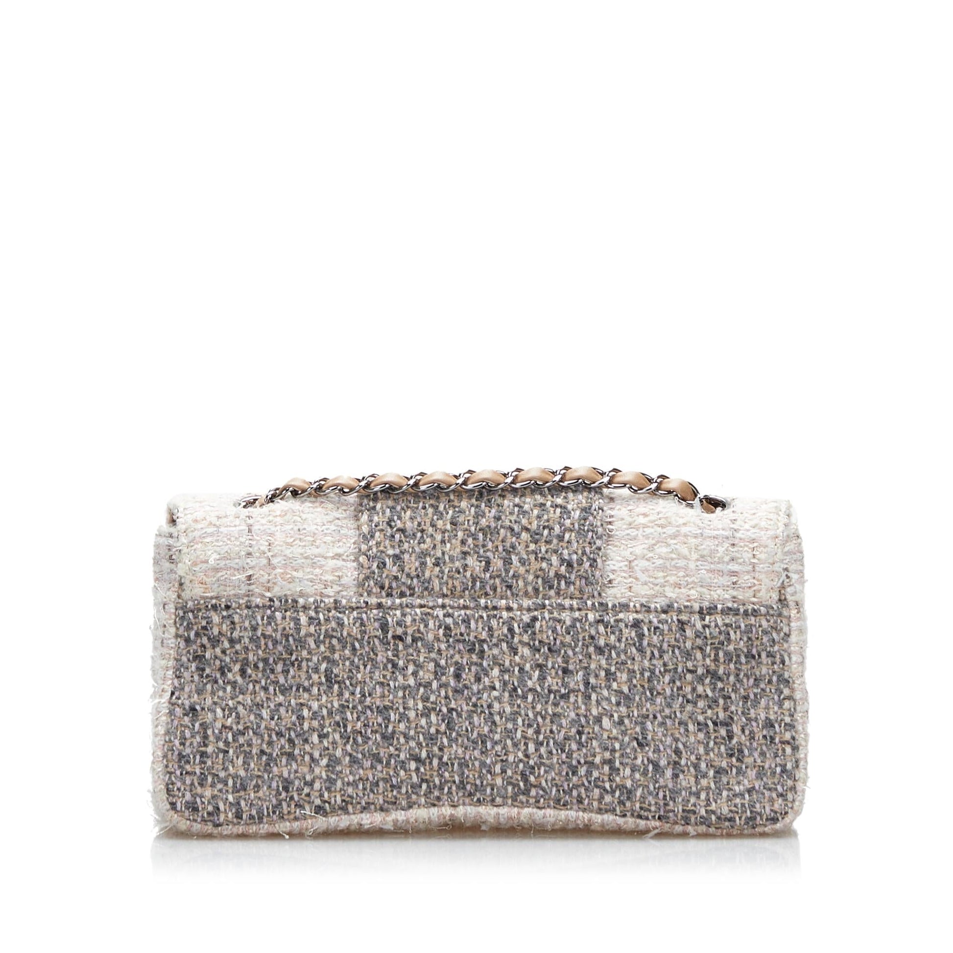 Chanel CC Tweed Single Flap SHG-5wHBEY Shoulder Bag