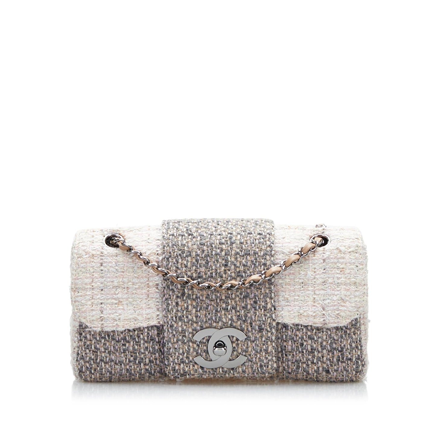 Chanel CC Tweed Single Flap SHG-5wHBEY Shoulder Bag