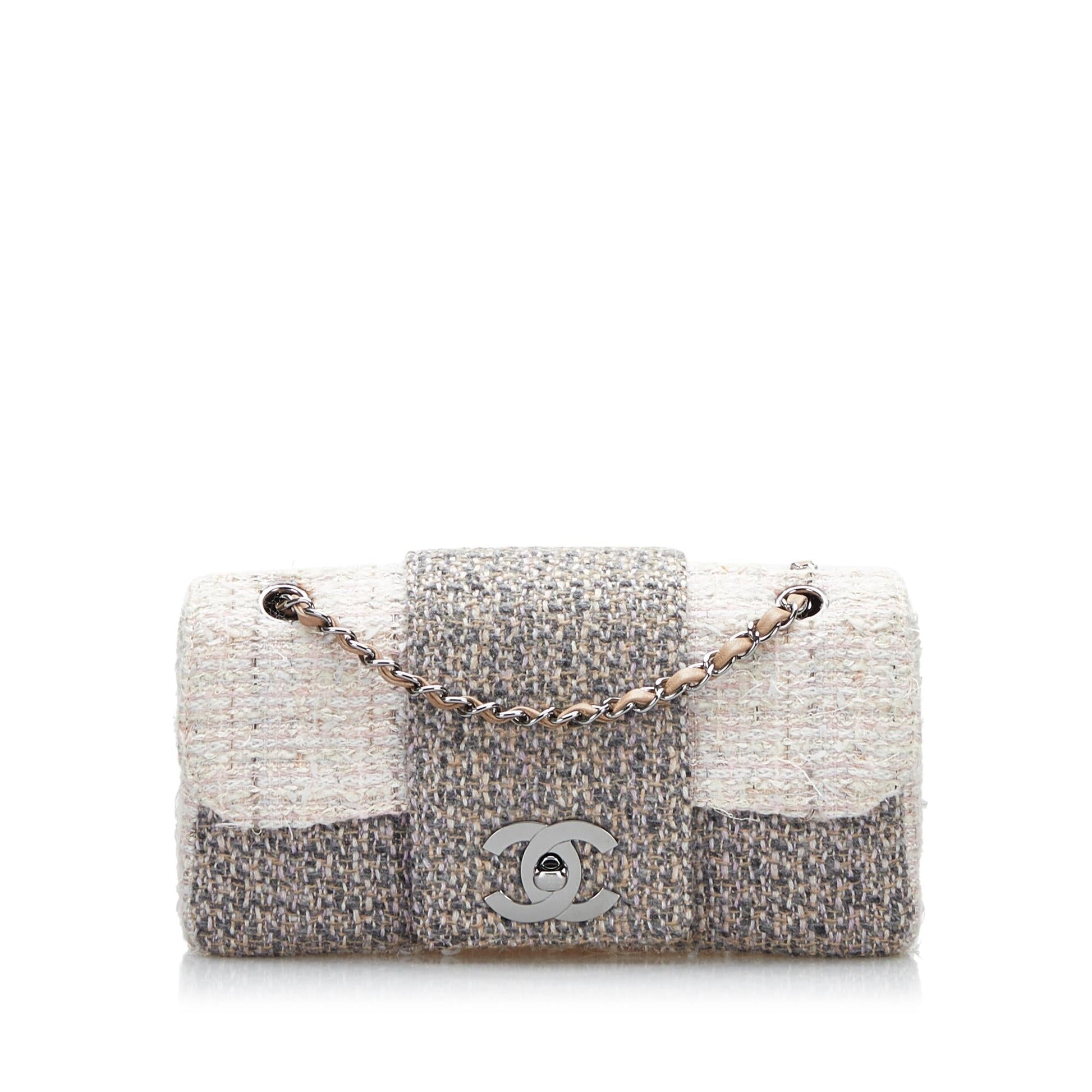 Chanel CC Tweed Single Flap SHG-5wHBEY Shoulder Bag