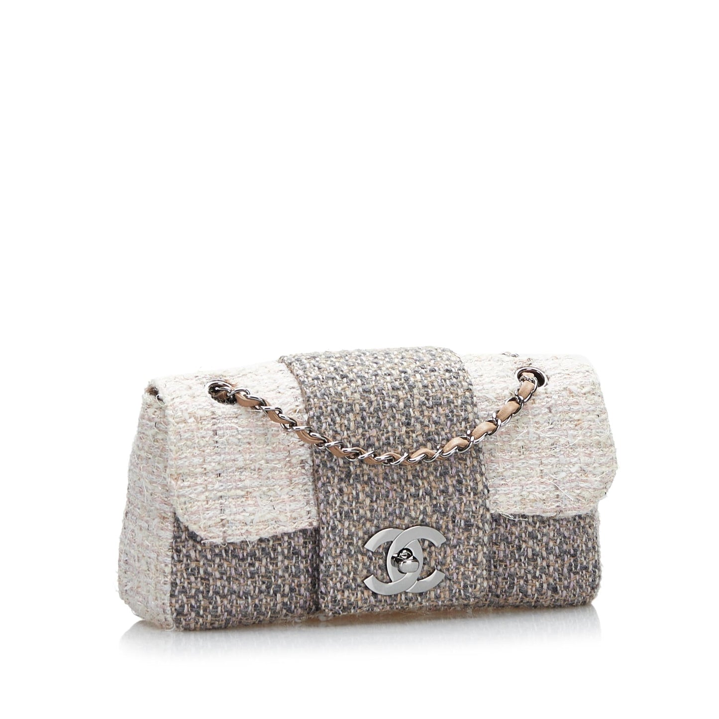 Chanel CC Tweed Single Flap SHG-5wHBEY Shoulder Bag
