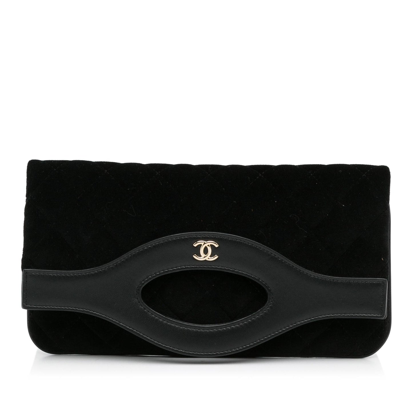 Chanel CC Velvet SHG-jvTl7a Clutch Bag