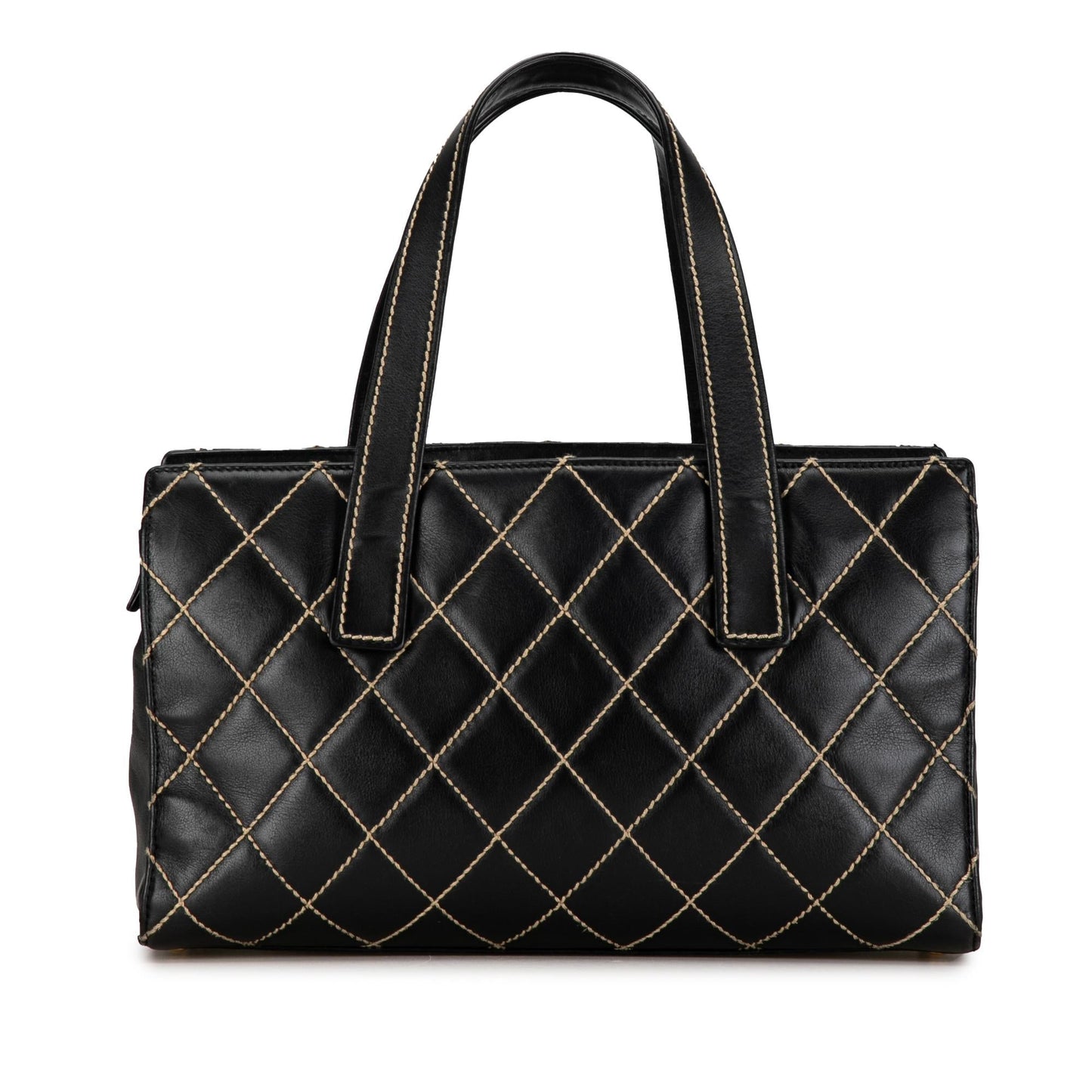 Chanel CC Wild Stitch Calfskin SHG-jhoL0S Tote Bag
