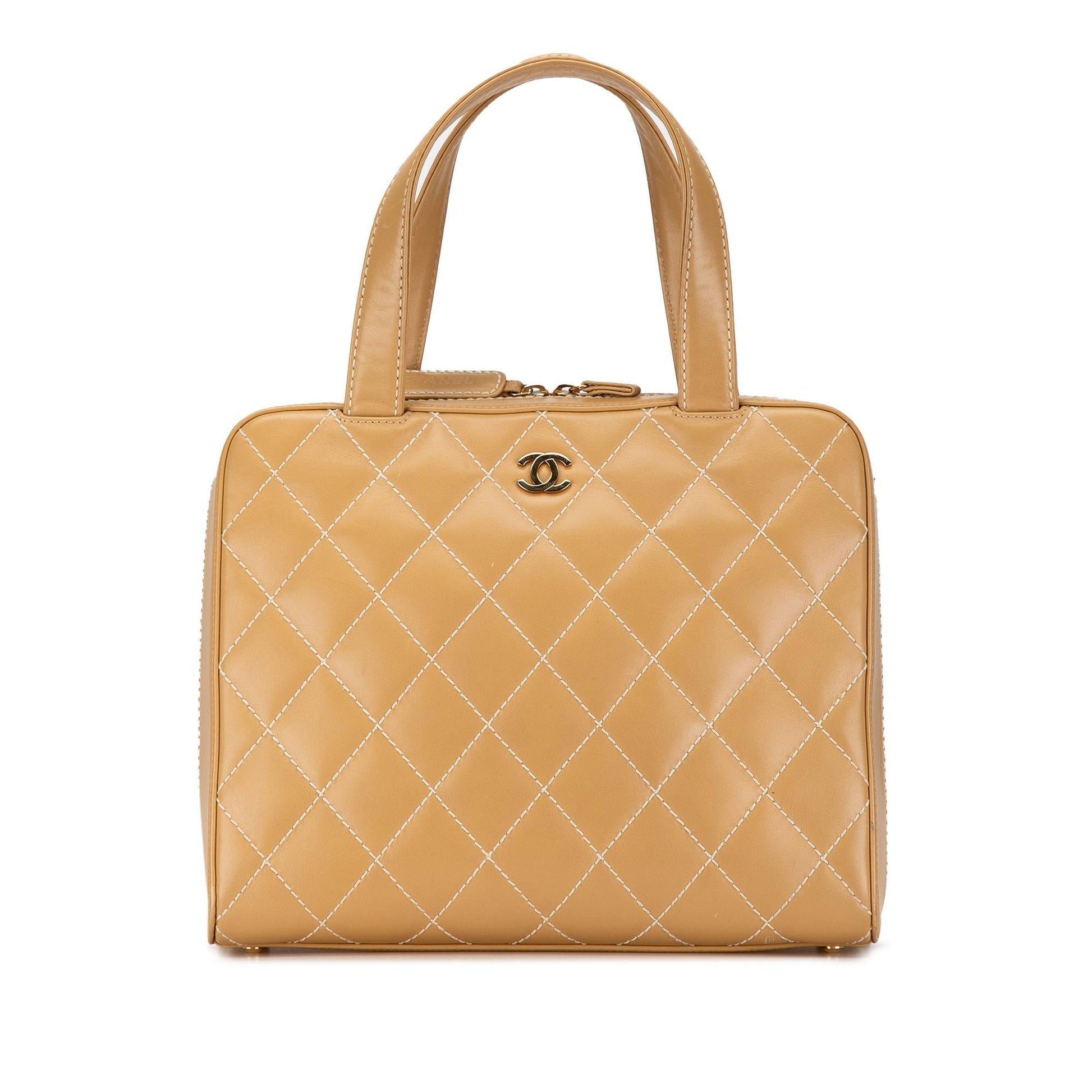 Chanel CC Wild Stitch Handbag Stitch Handbag