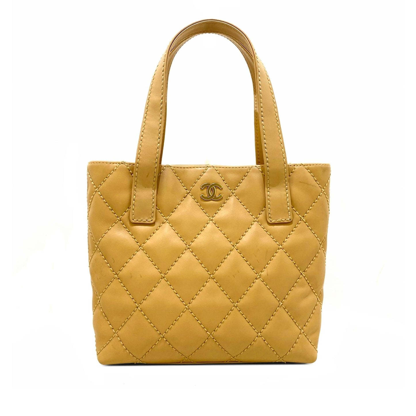Chanel CC Wild Stitch Lambskin SHG-dhxke3 Handbag