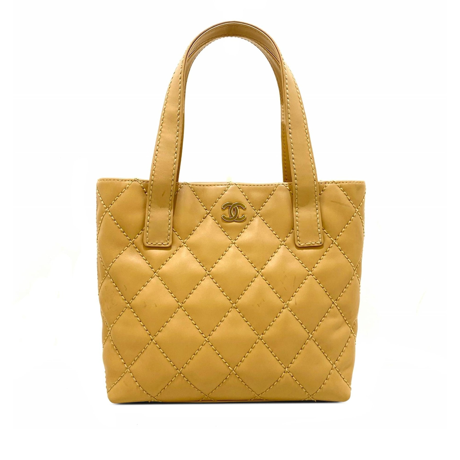 Chanel CC Wild Stitch Lambskin SHG-dhxke3 Handbag