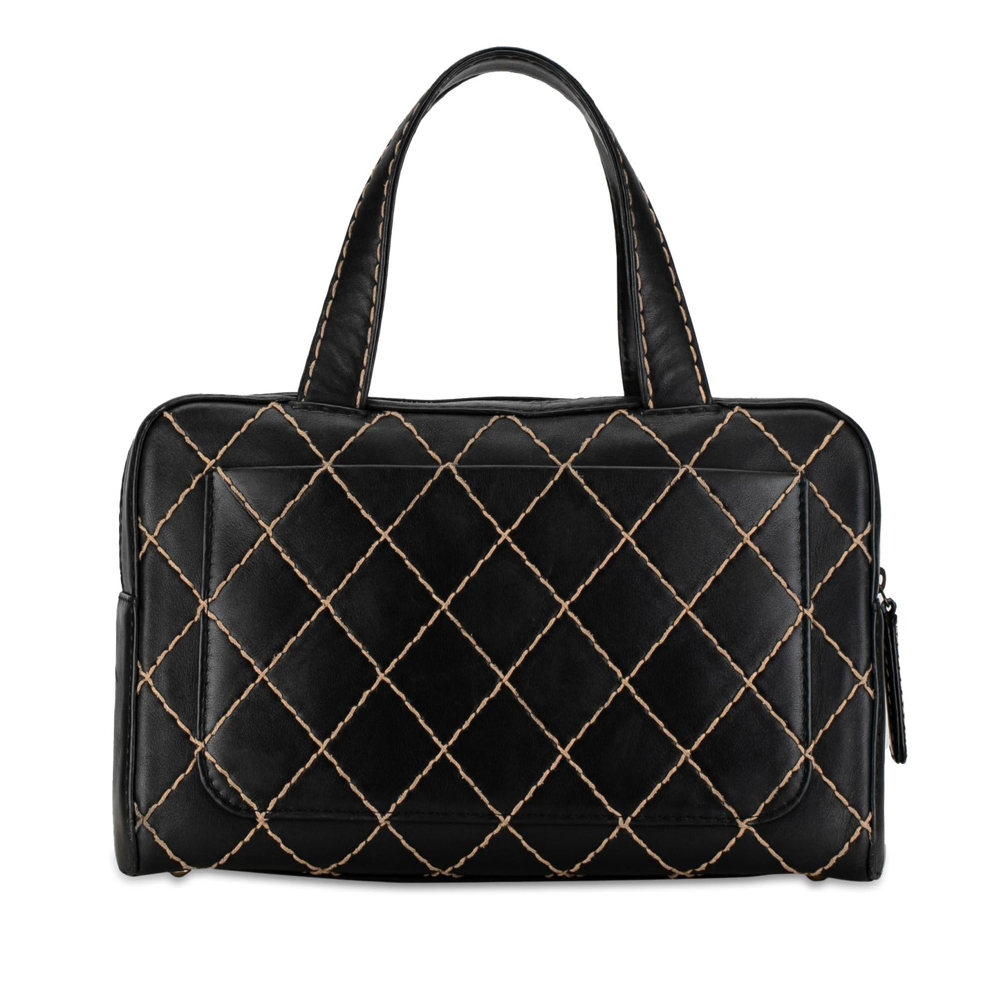 Chanel CC Wild Stitch Lambskin SHG-GFLpJL Handbag