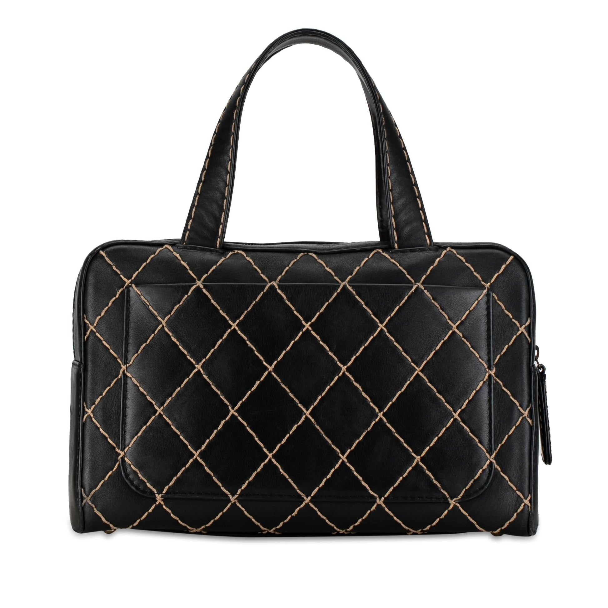 Chanel CC Wild Stitch Lambskin SHG-GFLpJL Handbag