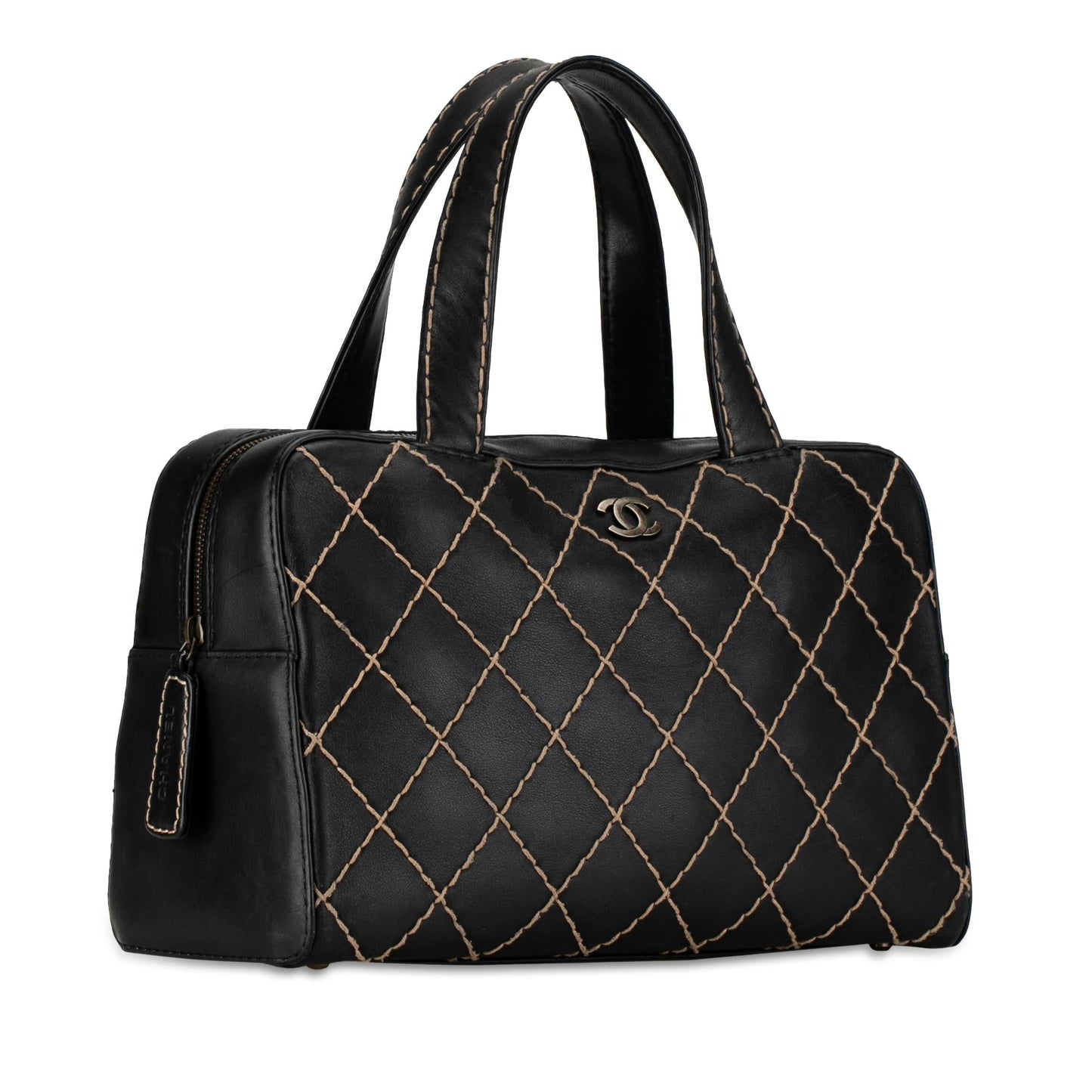 Chanel CC Wild Stitch Lambskin SHG-GFLpJL Handbag