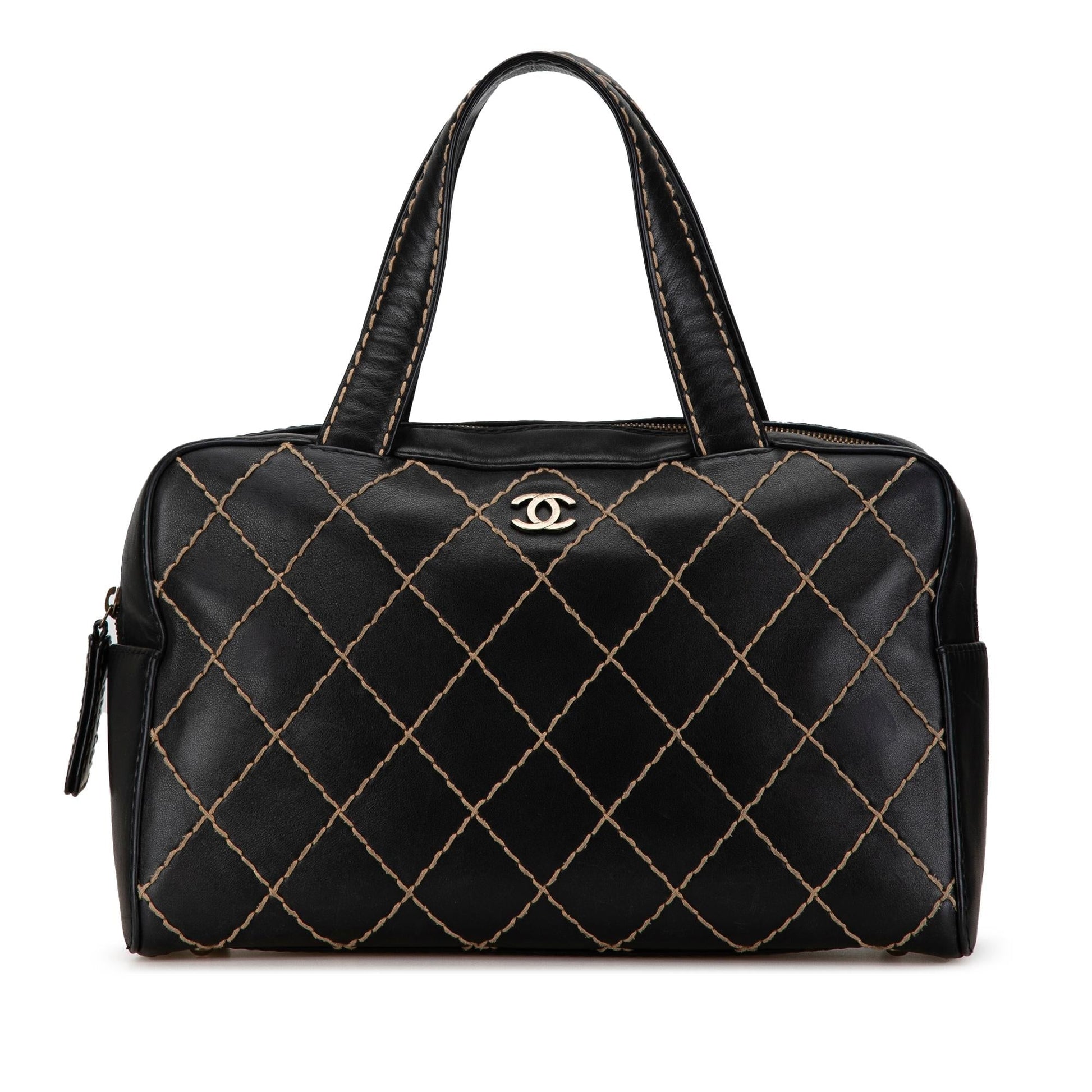 Chanel CC Wild Stitch Lambskin SHG-PztZdy Handbag