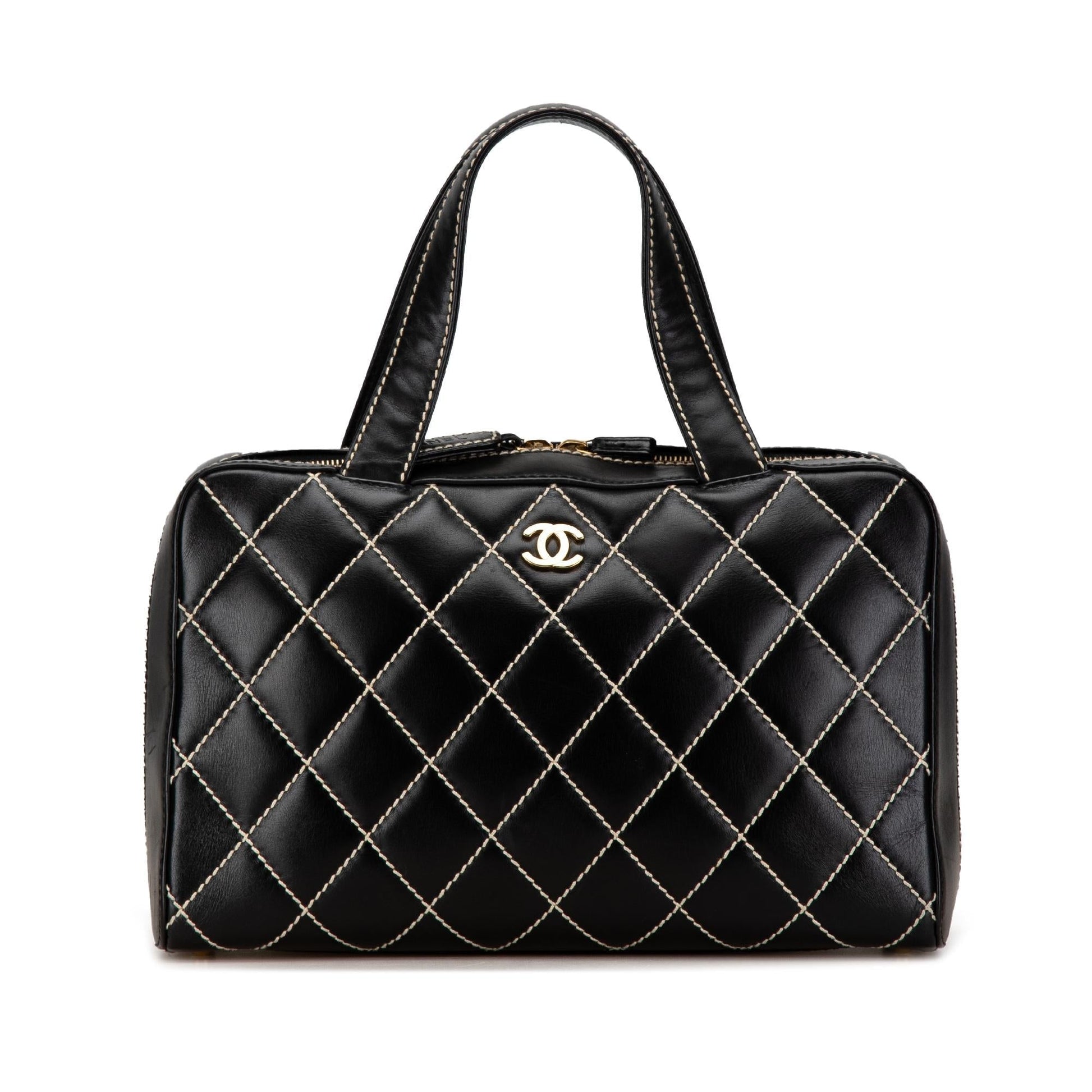 Chanel CC Wild Stitch Lambskin SHG-4xK9Cn Handbag