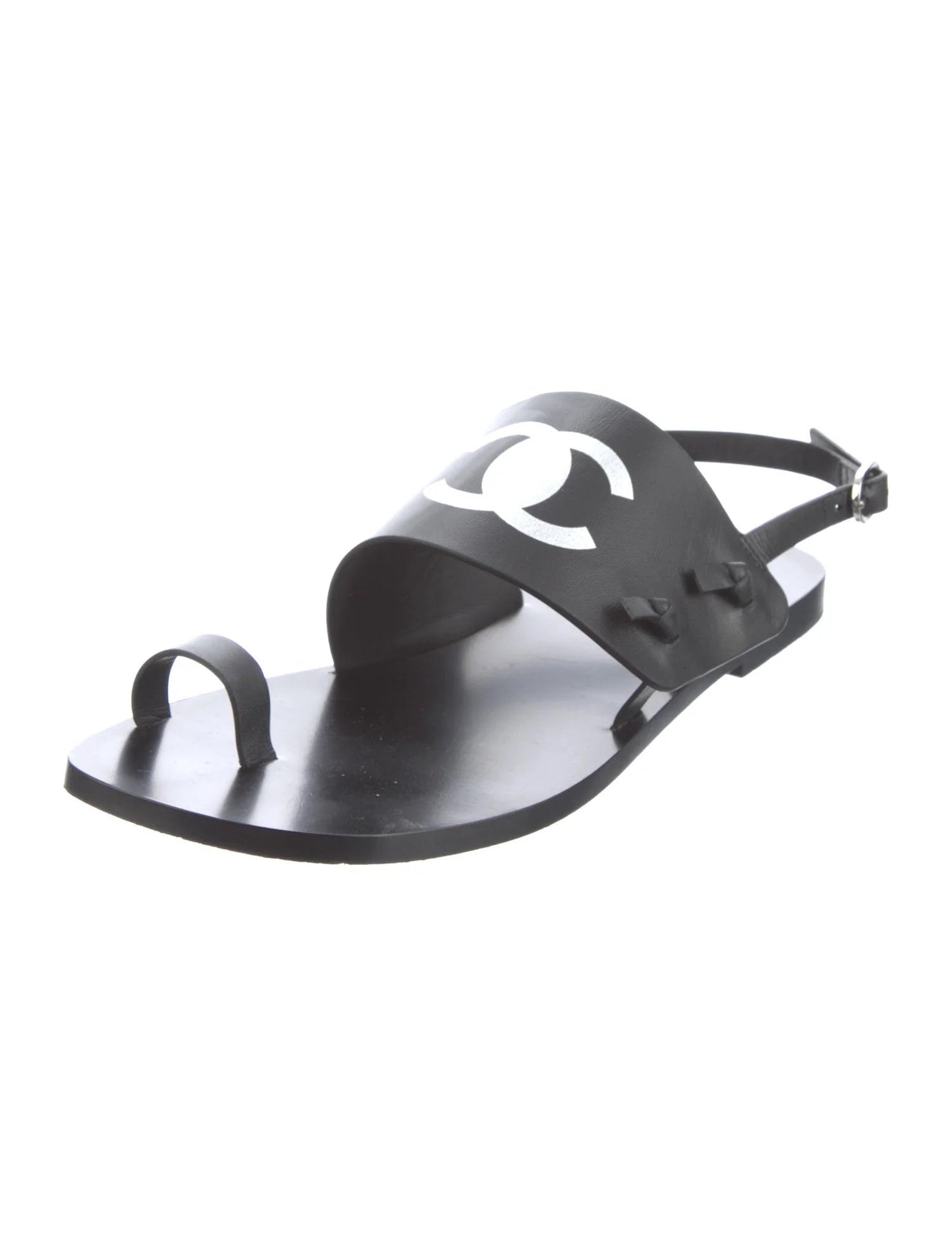 Chanel CC Thong Slingback Sandals for Women
