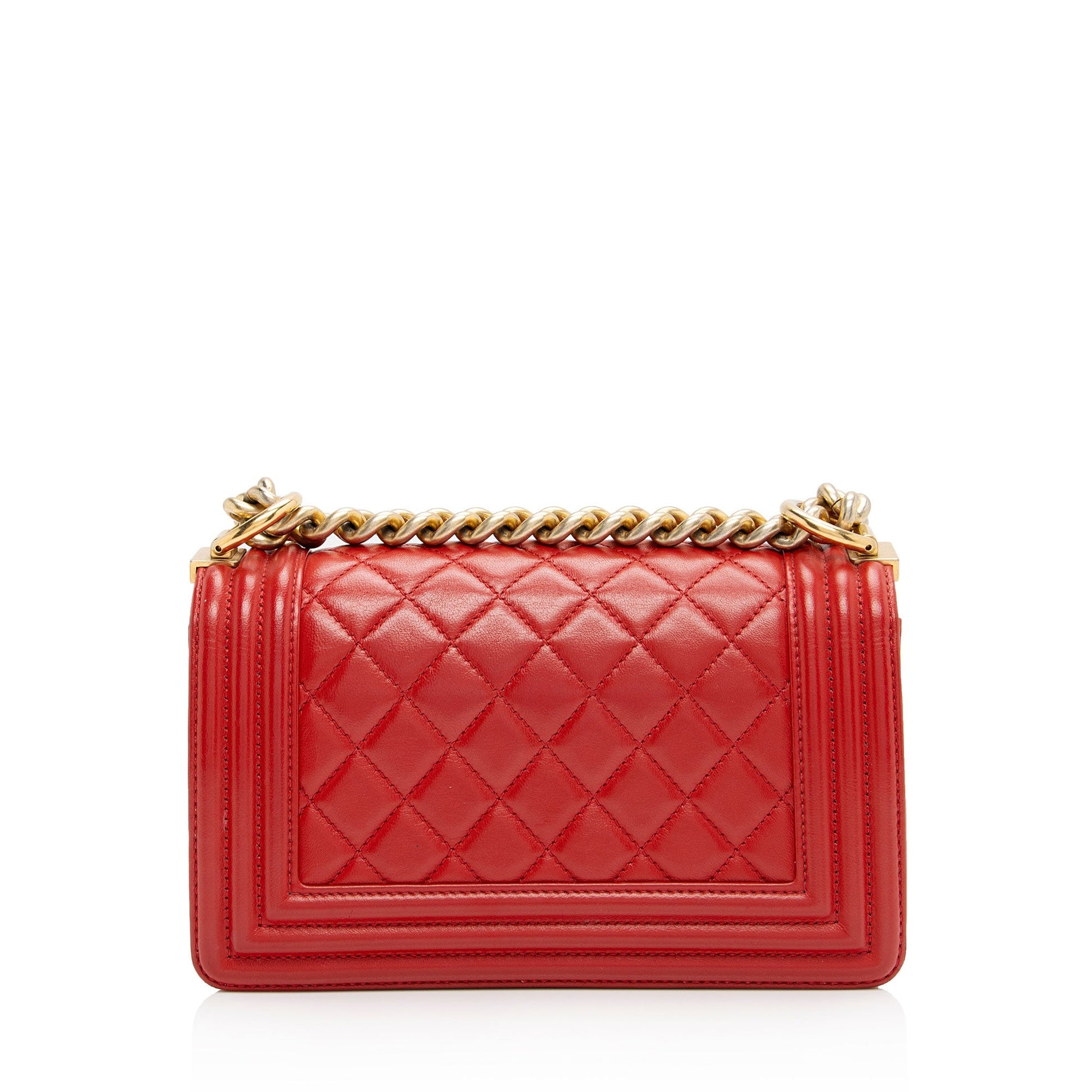 Chanel Calfskin Boy Small Handbag