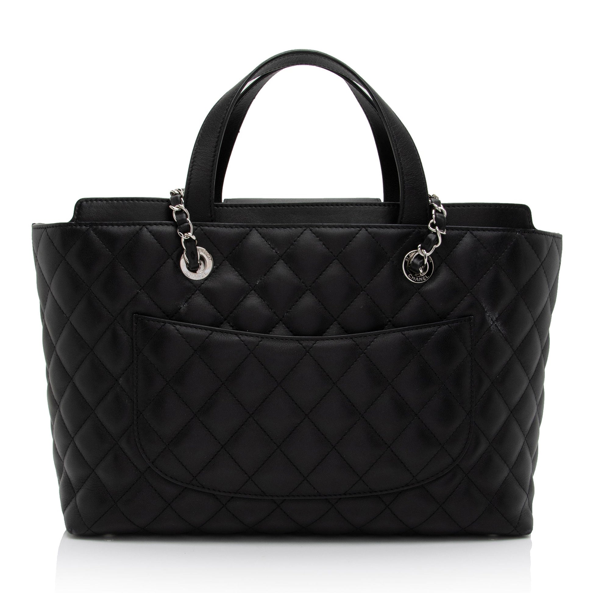 Chanel Calfskin CC Shopping SHF-kkslci Tote Bag